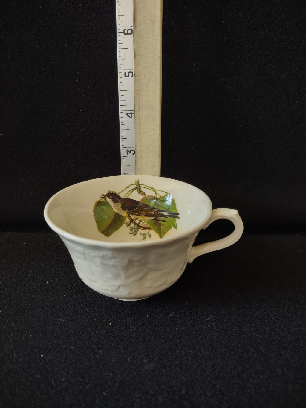 Vintage Meakin England Kingbird Teacup Saucer Cottagecore [5875]