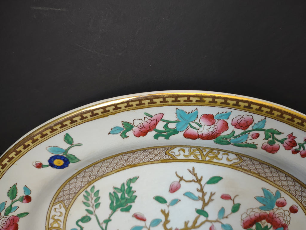 Vintage Sultan Ware Soho Pottery Oval Platter Indian Tree Pattern [5884]