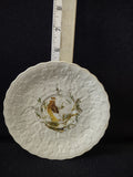 Vintage Alfred Meakin Audubon Cedar Bird Saucer England Cottagecore [5881]
