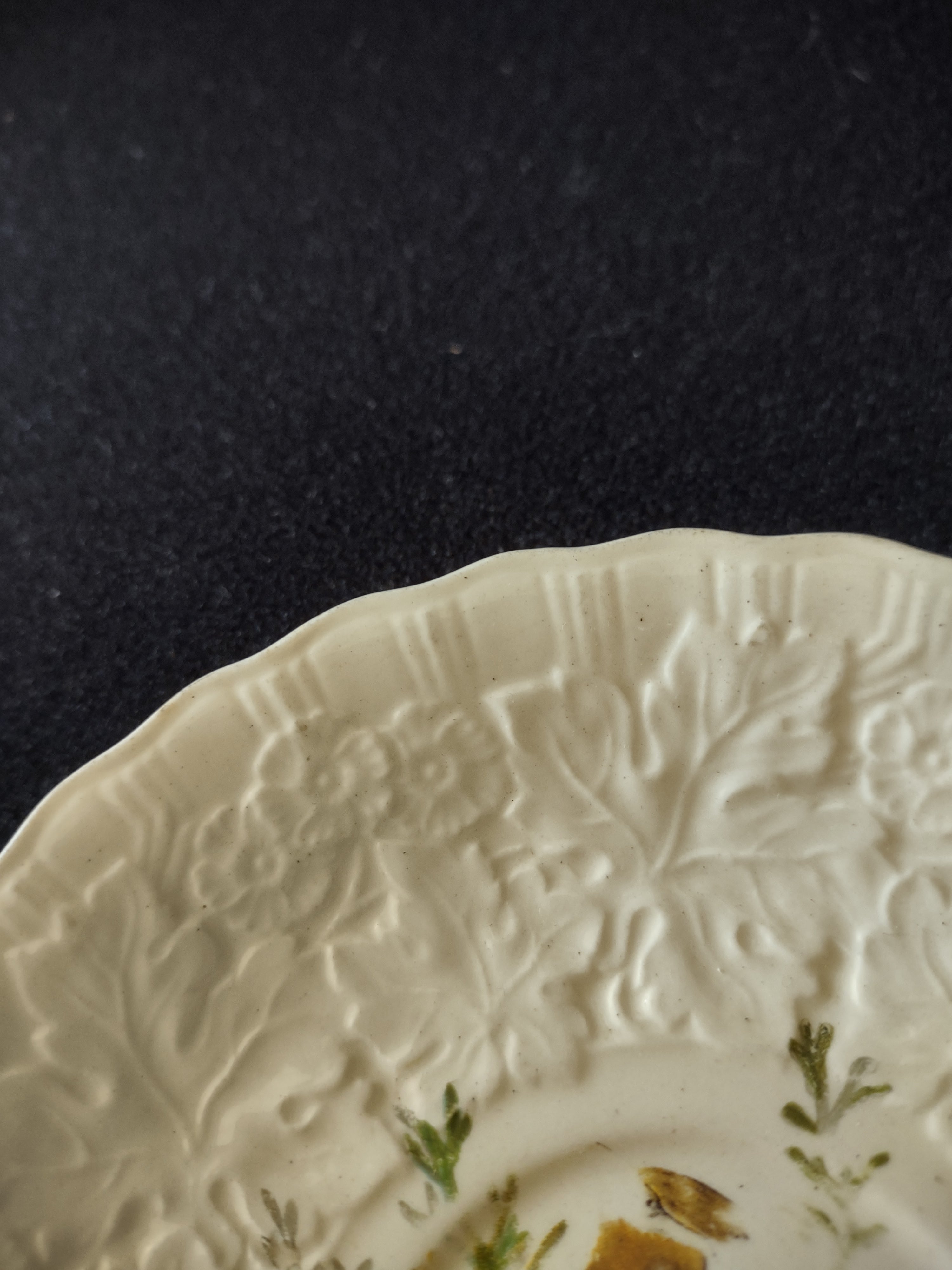 Vintage Alfred Meakin Audubon Cedar Bird Saucer England Cottagecore [5881]