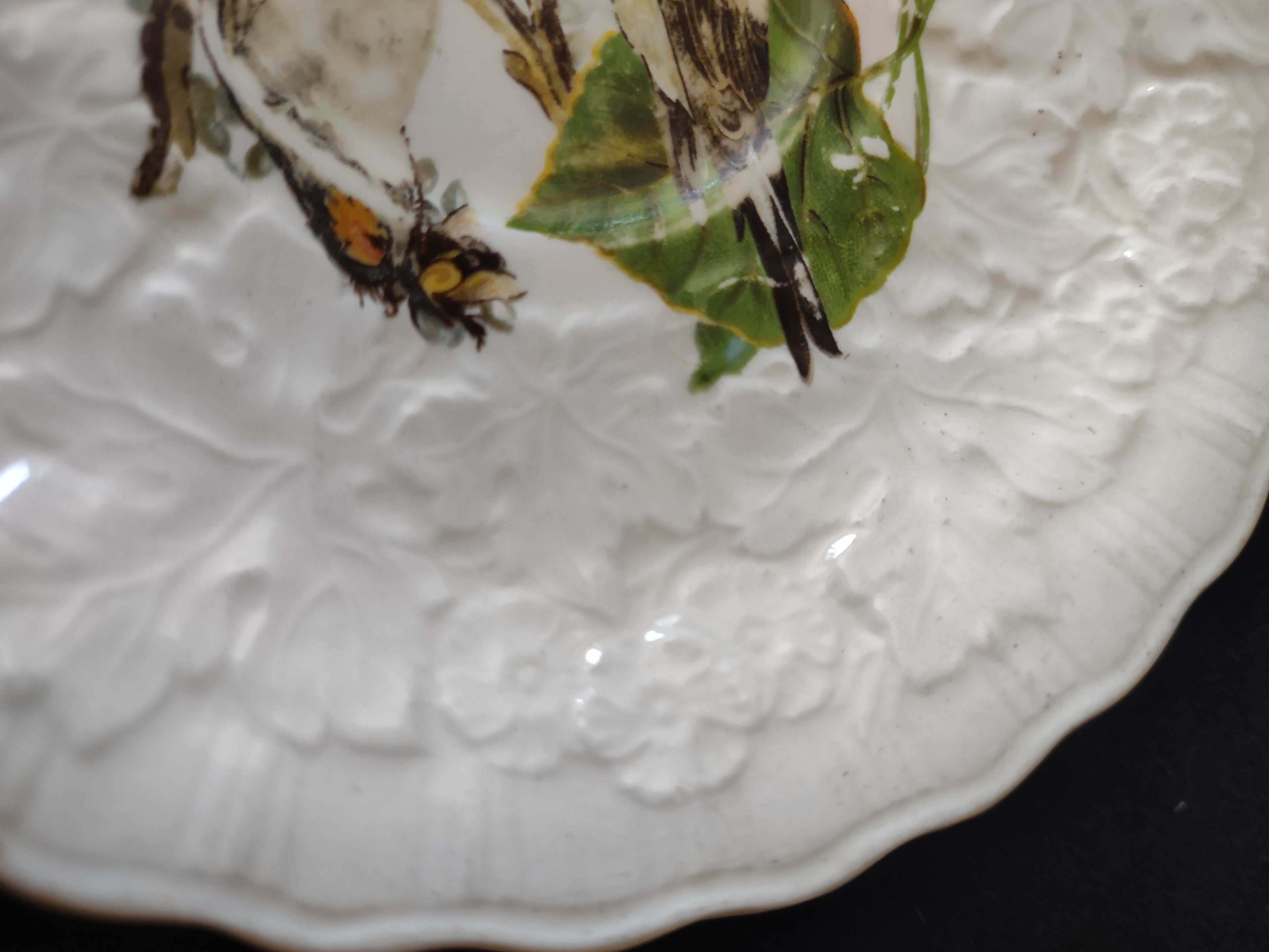 Vintage Alfred Meakin Kingbird Audubon Saucer England Cottagecore [5883]