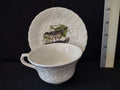 Vintage Meakin England Kingbird Teacup Saucer Cottagecore [5875]