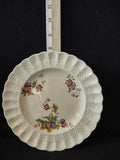 Vintage Copeland Spode Wicker Lane Salad Plates England Cottagecore [5886]