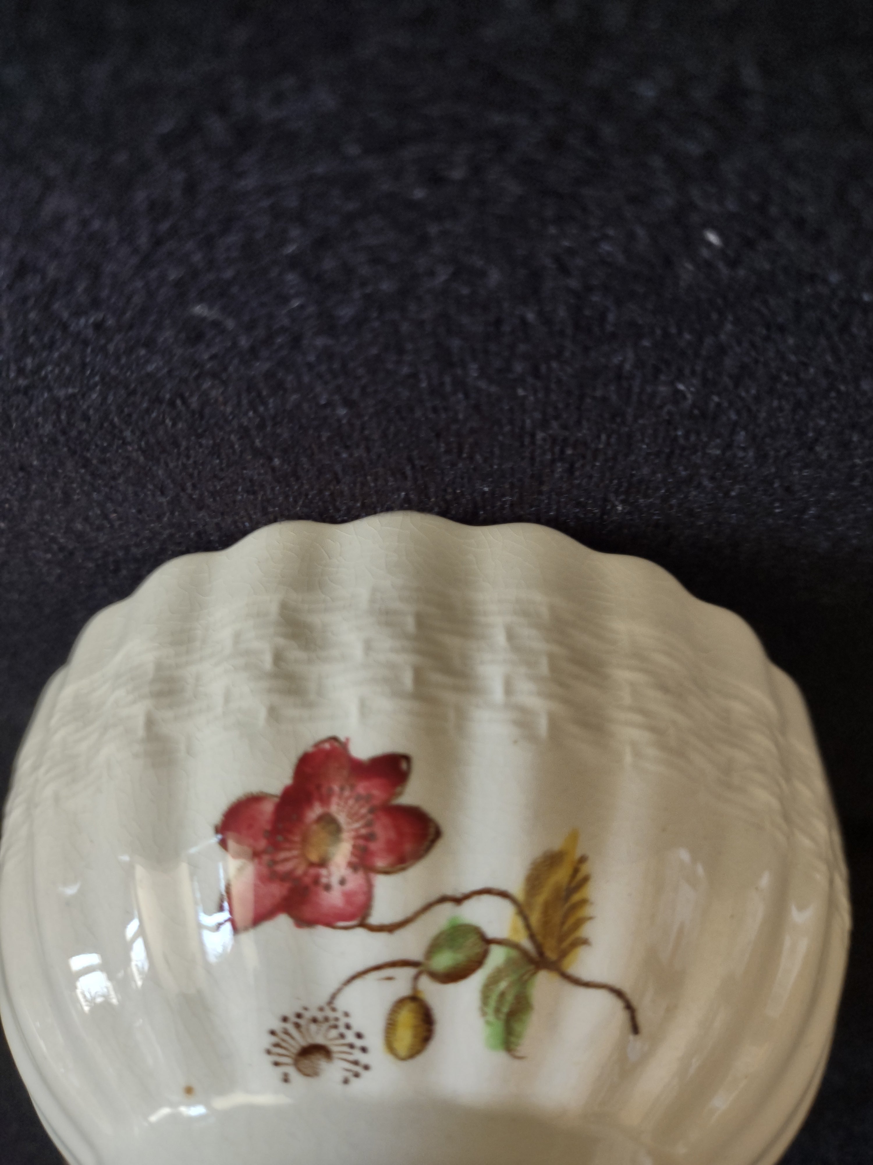 Vintage Copeland Spode Wicker Lane Cup & Saucer Set England Cottagecore [5888]