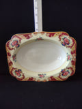 Vintage Crown Ducal Ware Oval Serving Bowl England Cottagecore [5891]