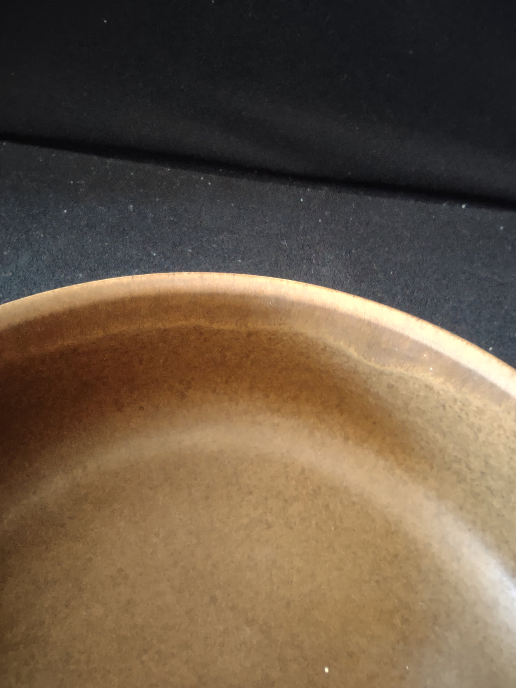 Vintage Denby Stoneware Bowl Brown Glaze Earthtone Cottagecore England [5892]