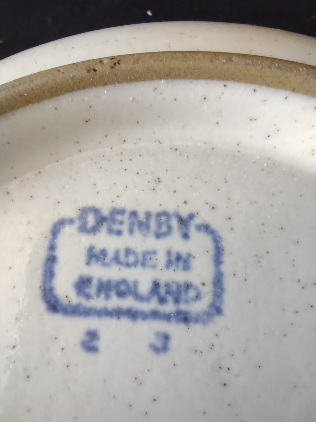 Vintage Denby Stoneware Bowl Brown Glaze Earthtone Cottagecore England [5892]