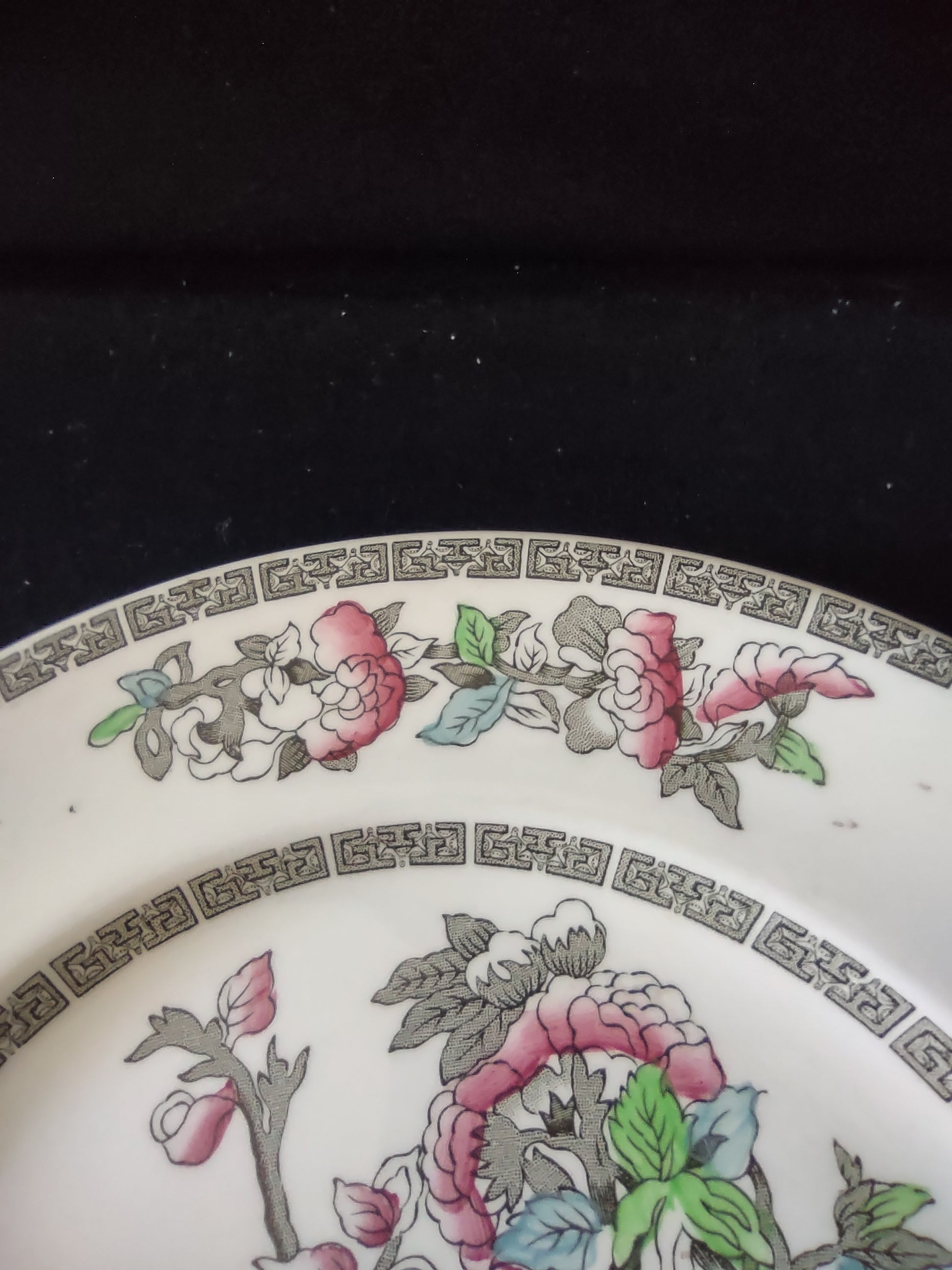 Vintage Johnson Brothers Indian Tree Dinner Plate England Cottagecore [5893]