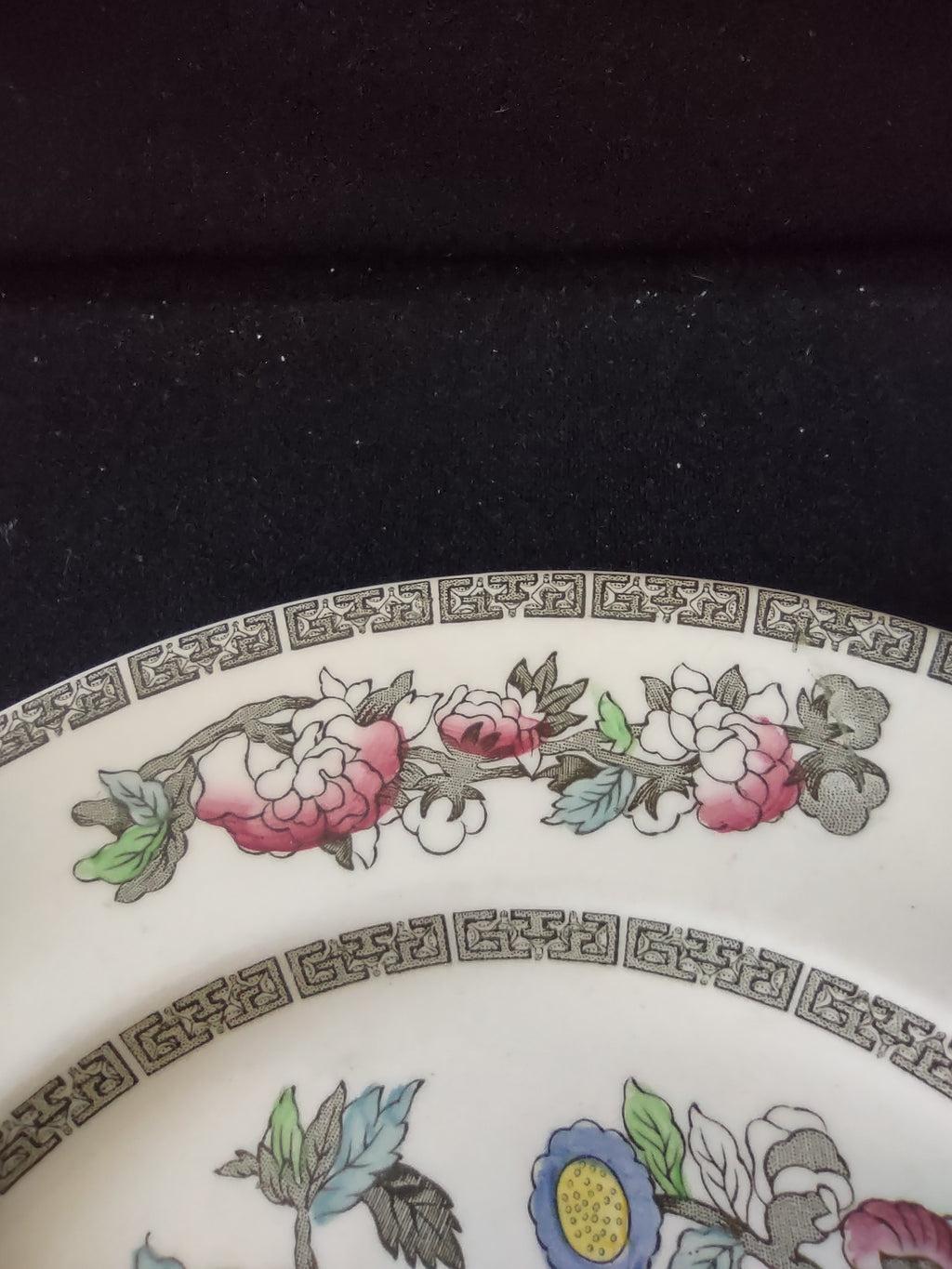 Vintage Johnson Brothers Indian Tree Dinner Plate England Cottagecore [5893]