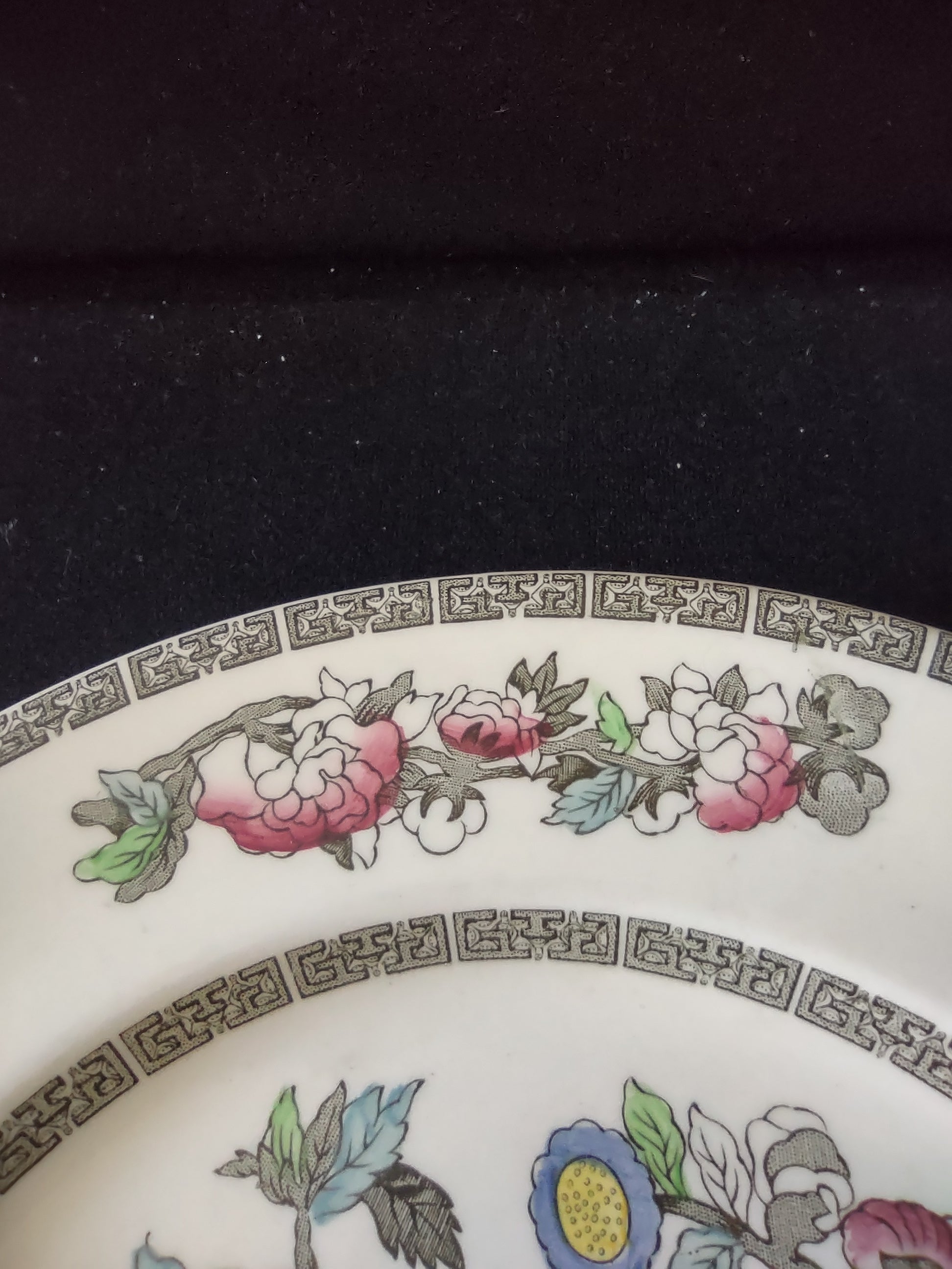Vintage Johnson Brothers Indian Tree Dinner Plate England Cottagecore [5893]
