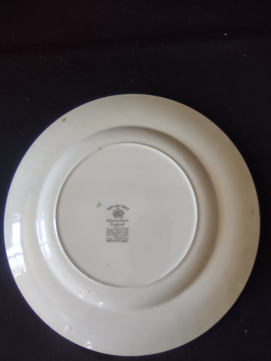 Vintage Johnson Brothers Indian Tree Dinner Plate England Cottagecore [5893]