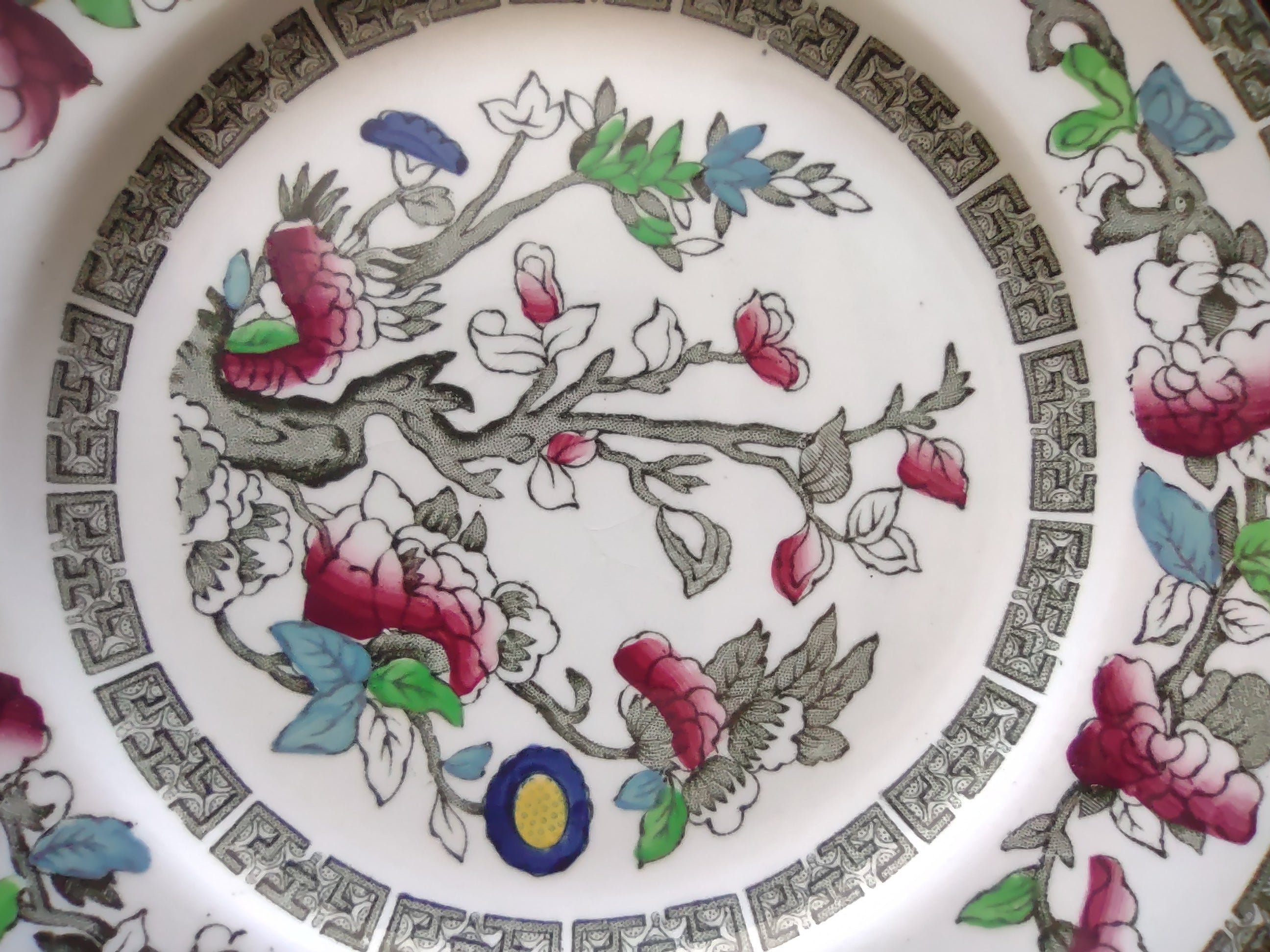 Vintage Johnson Bros Indian Tree Dessert Plate England Cottagecore [5894]