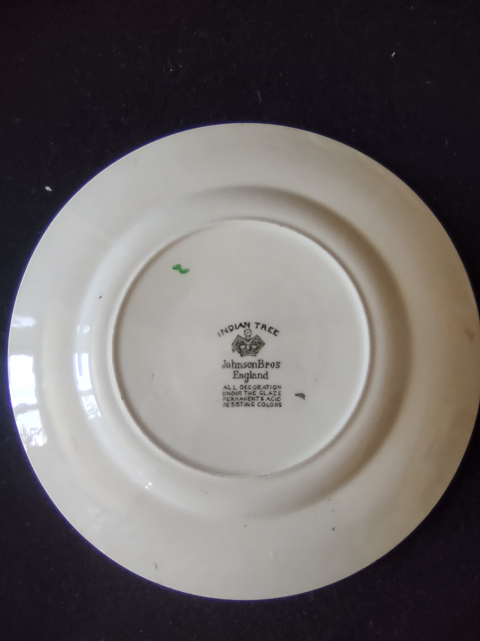 Vintage Johnson Bros Indian Tree Dessert Plate England Cottagecore [5894]