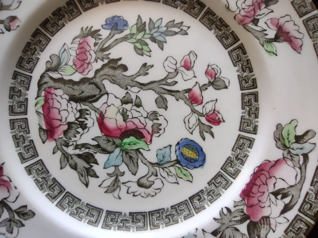 Vintage Johnson Bros Indian Tree Bread Butter Plate Ironstone England [5895]