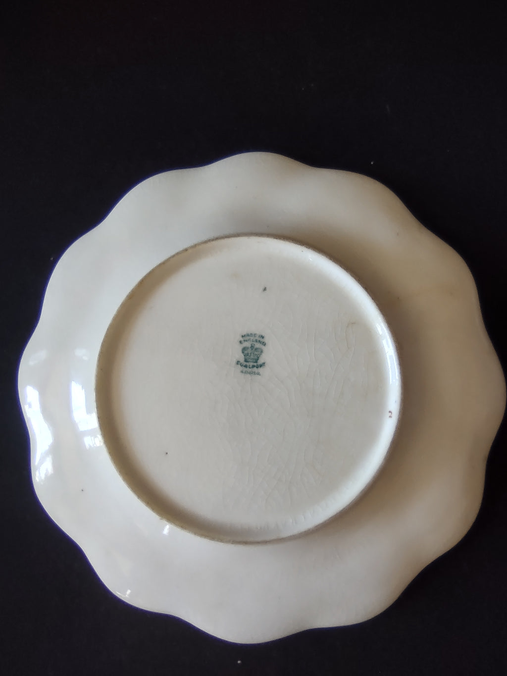 Vintage Coalport Scalloped Floral Dessert Plate England Cottagecore [5896]