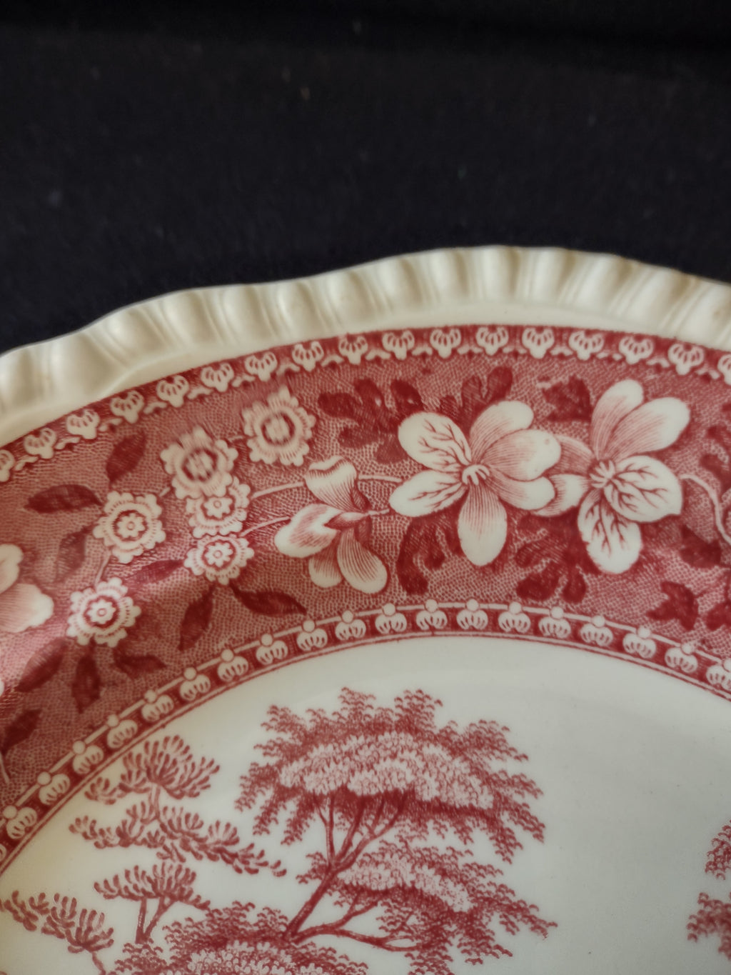 Vintage Copeland Spode's Tower Dinner Plate Ironstone England Cottagecore [5902]