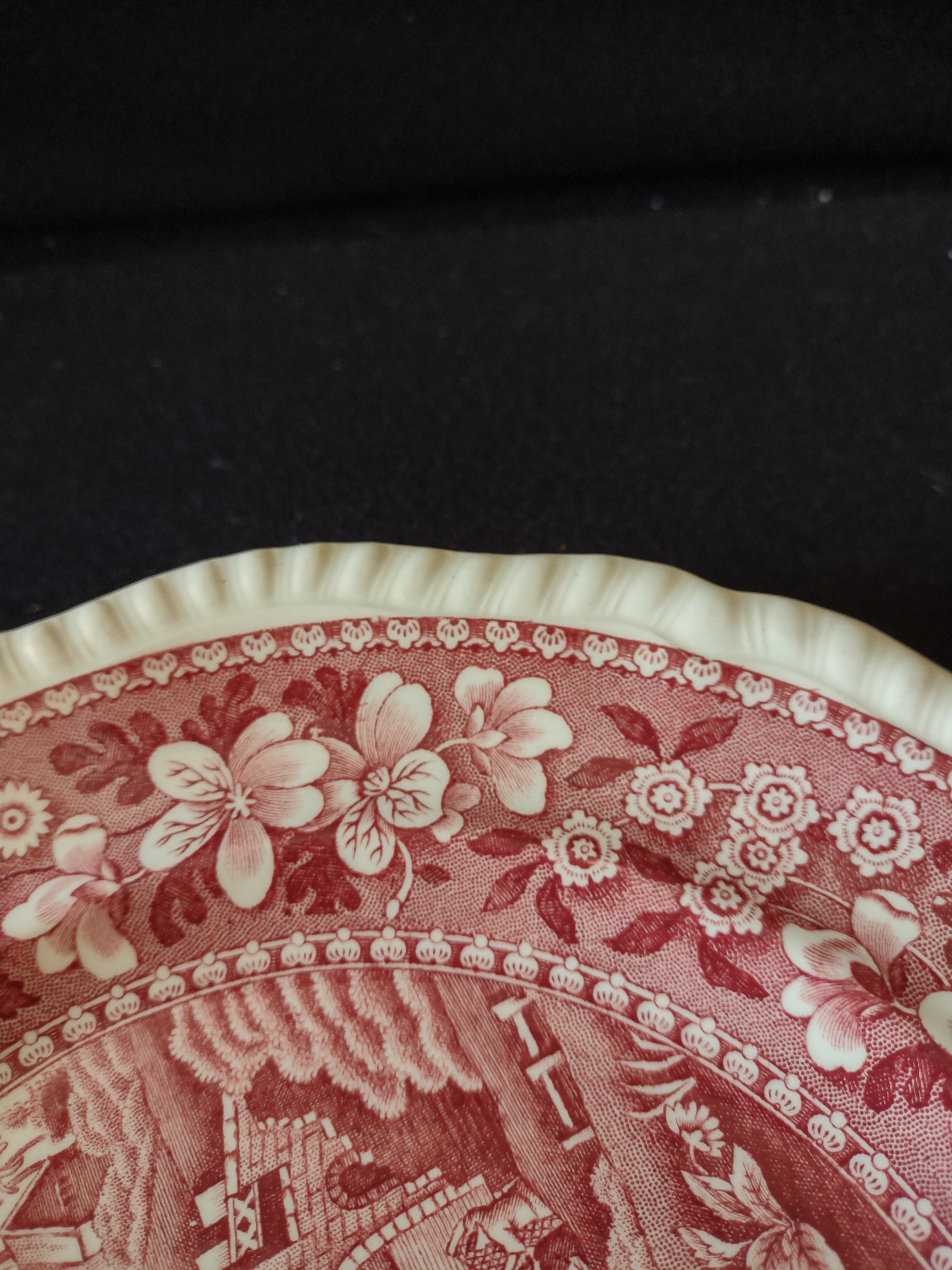 Vintage Copeland Spode's Tower Dinner Plate Ironstone England Cottagecore [5902]