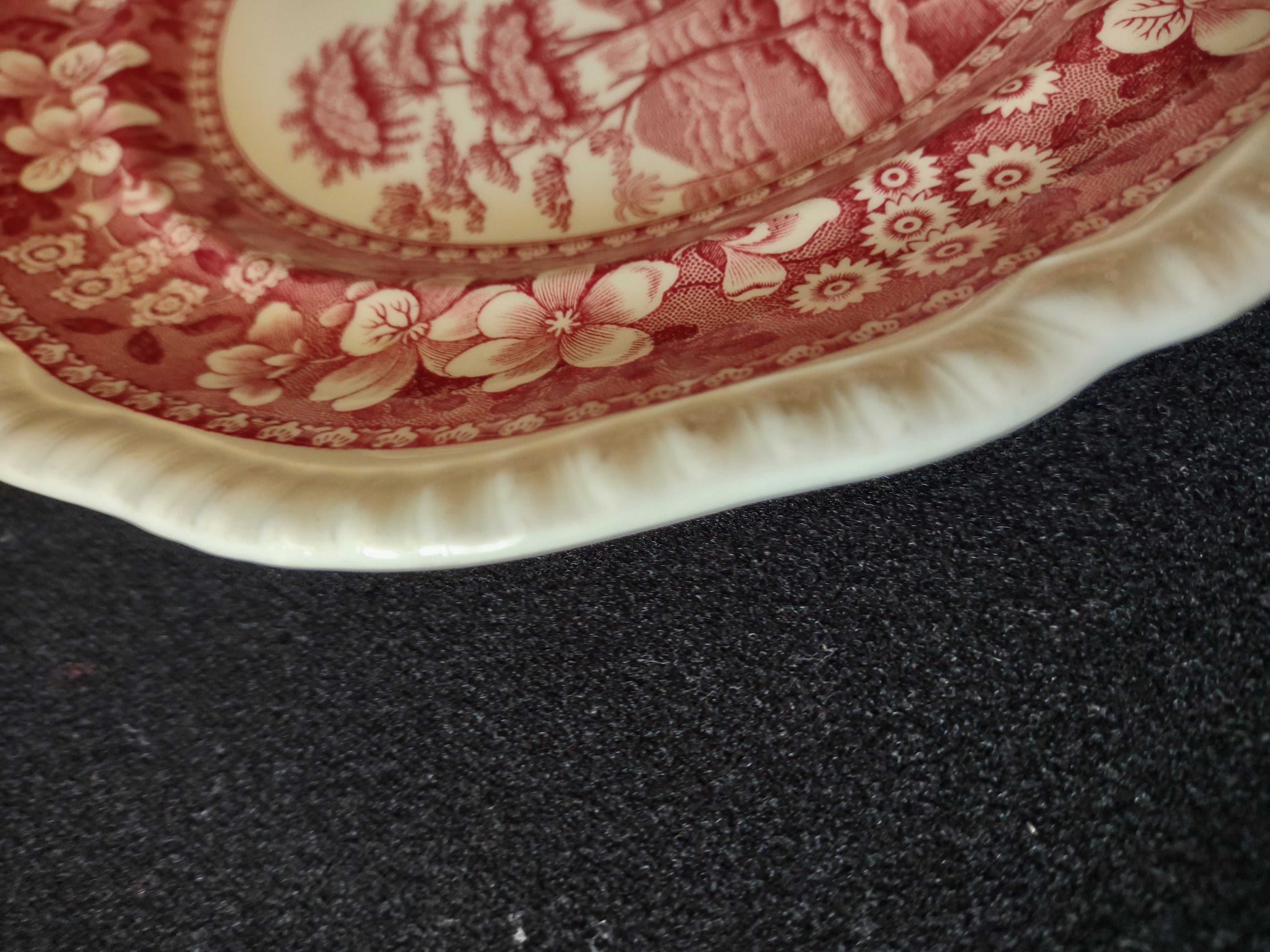 Vintage Copeland Spode's Tower Dinner Plate Ironstone England Cottagecore [5902]