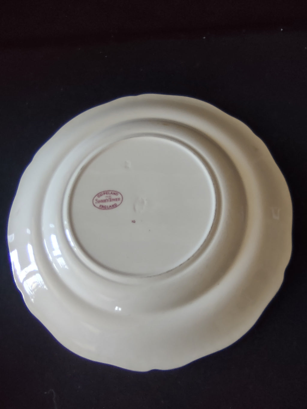 Vintage Copeland Spode's Tower Dinner Plate Ironstone England Cottagecore [5902]