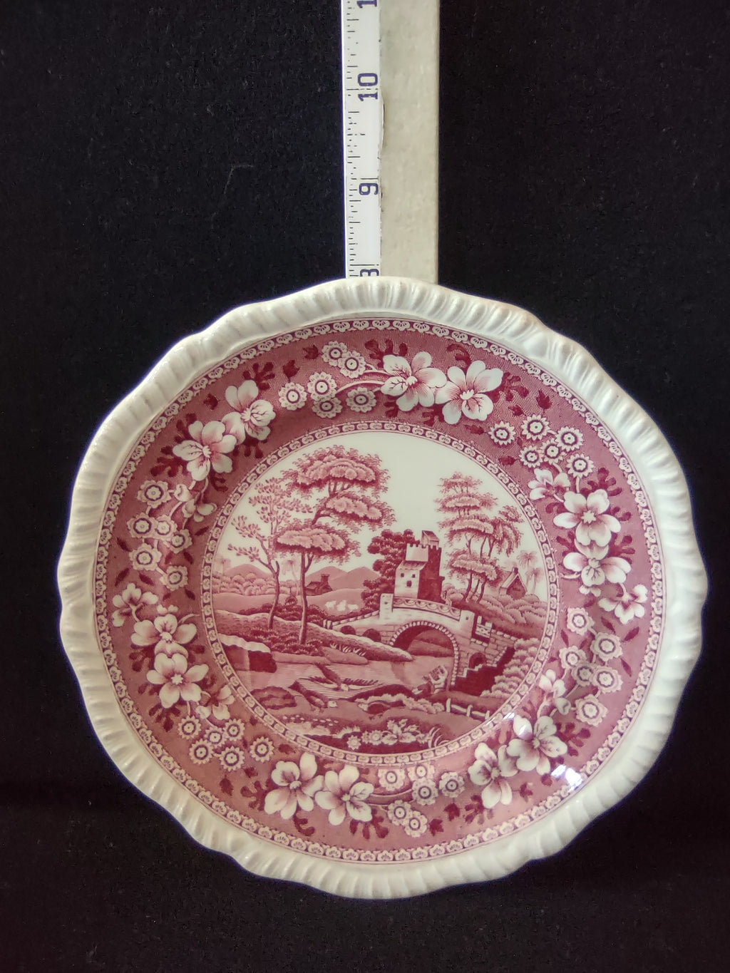 Vintage Copeland Spode's Tower Salad Plate Ironstone England Cottagecore [5903]