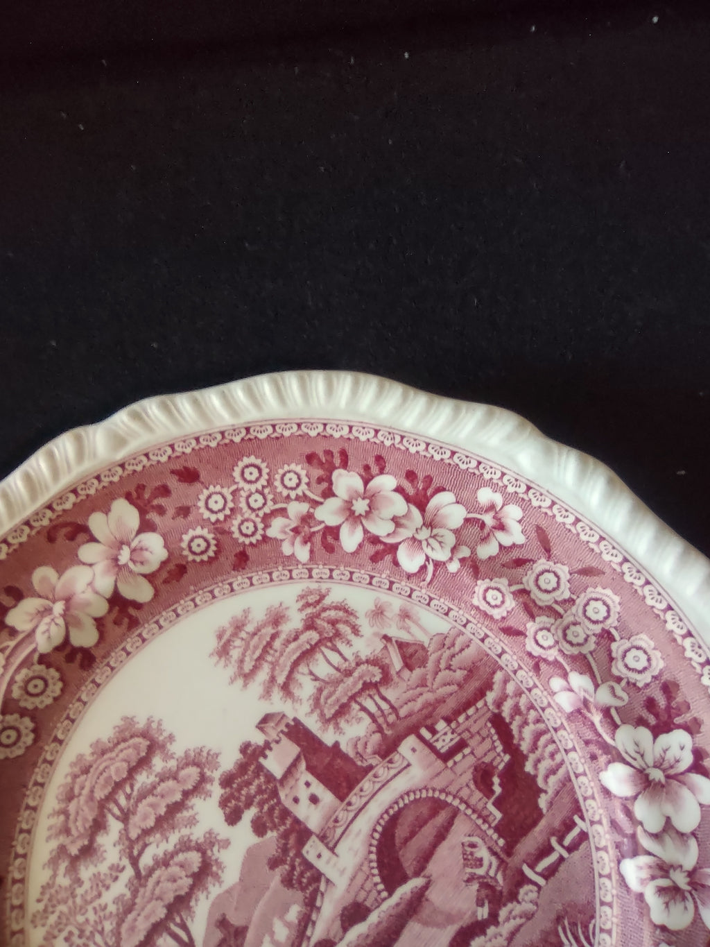 Vintage Copeland Spode's Tower Salad Plate Ironstone England Cottagecore [5903]