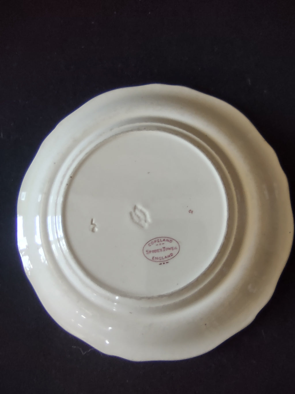 Vintage Copeland Spode's Tower Salad Plate Ironstone England Cottagecore [5903]