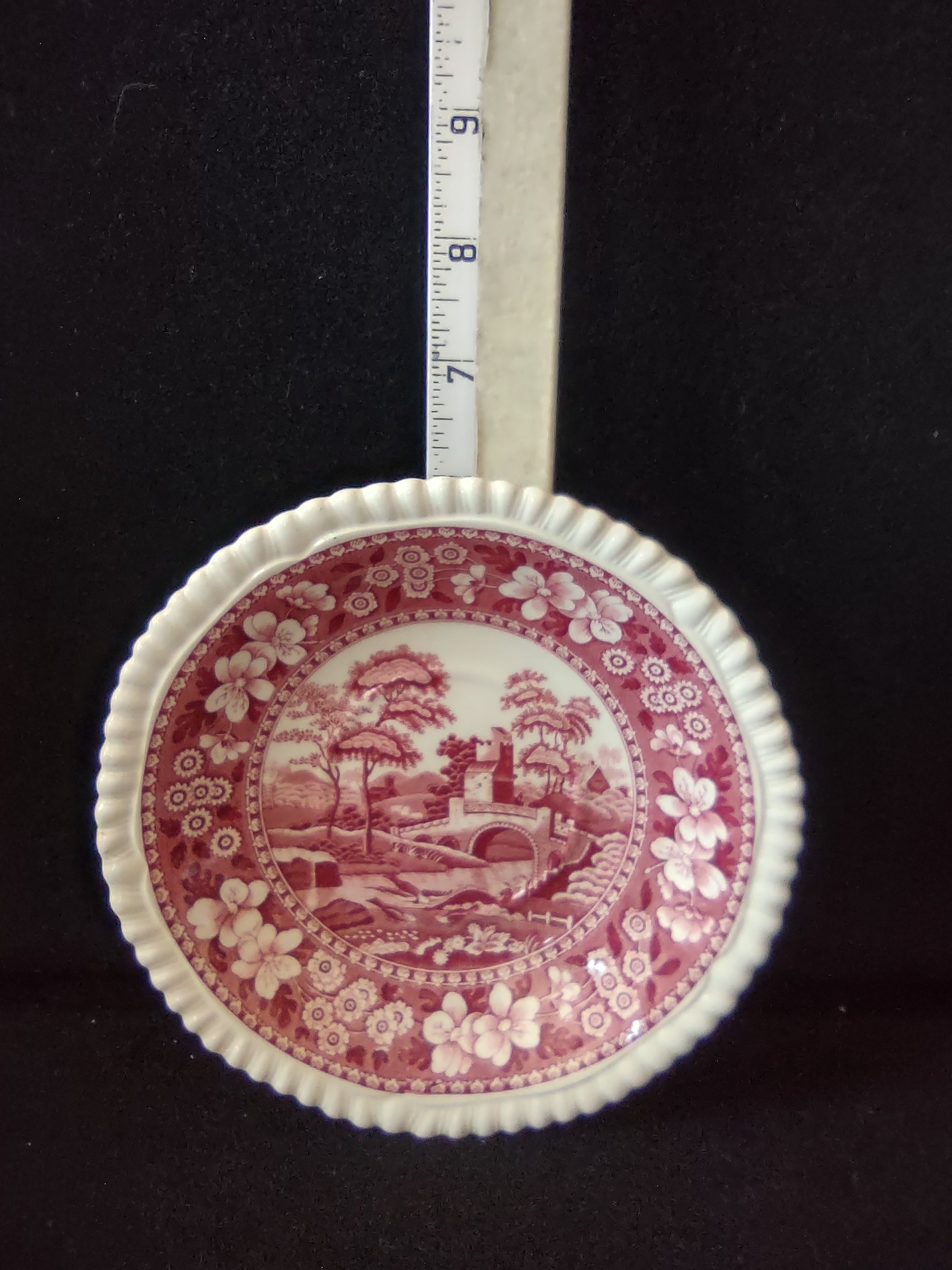 Vintage Copeland Spode's Tower Saucer Ironstone England Cottagecore [5905]