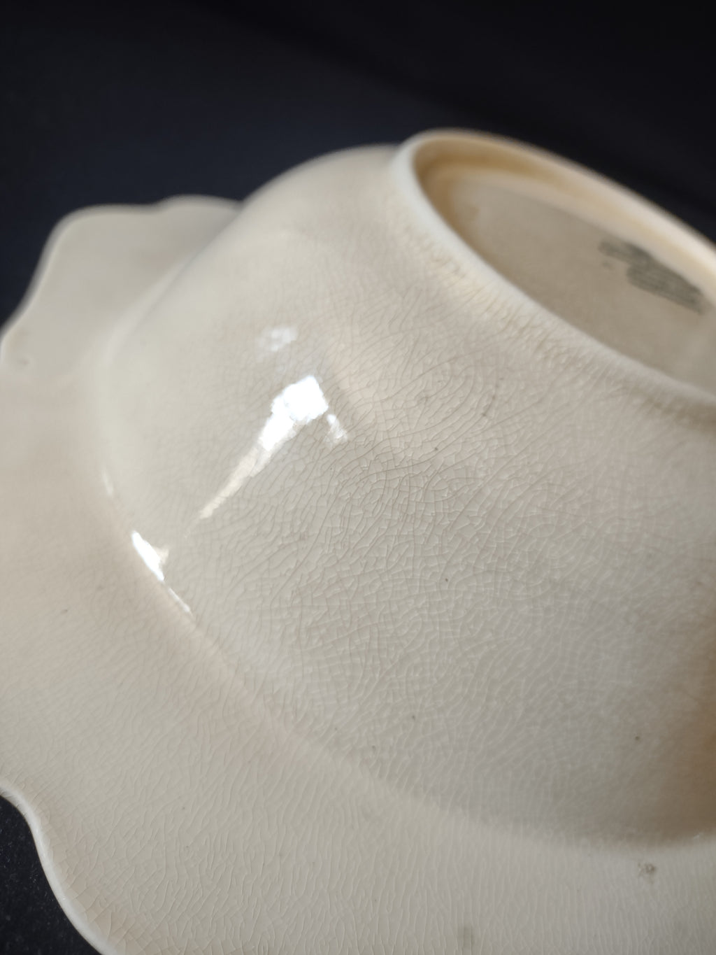 Vintage Crown Ducal Square Serving Bowl Ironstone England Cottagecore [5910]