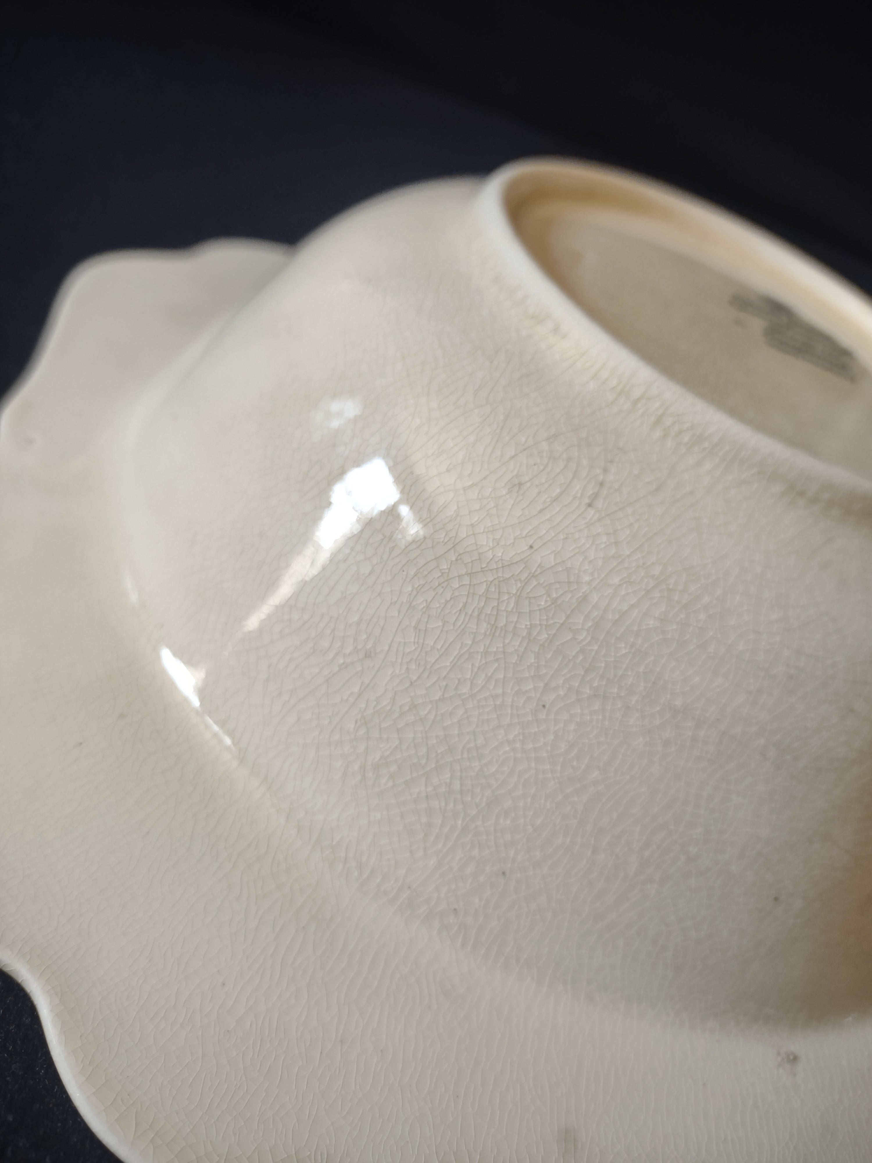 Vintage Crown Ducal Square Serving Bowl Ironstone England Cottagecore [5910]
