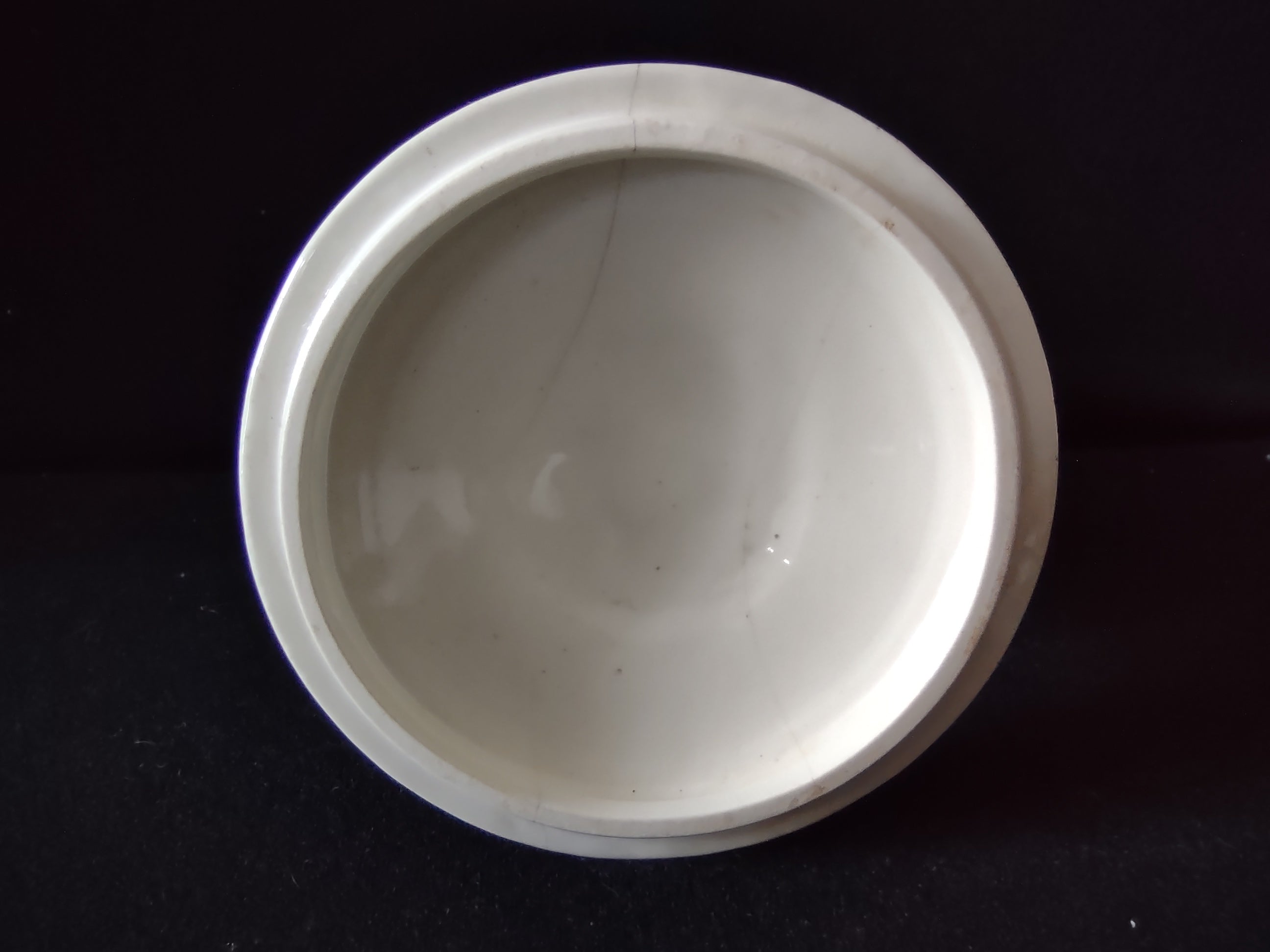 Vintage Staffordshire Tonquin Sugar Bowl Clarice Cliff REPAIRED [5925]