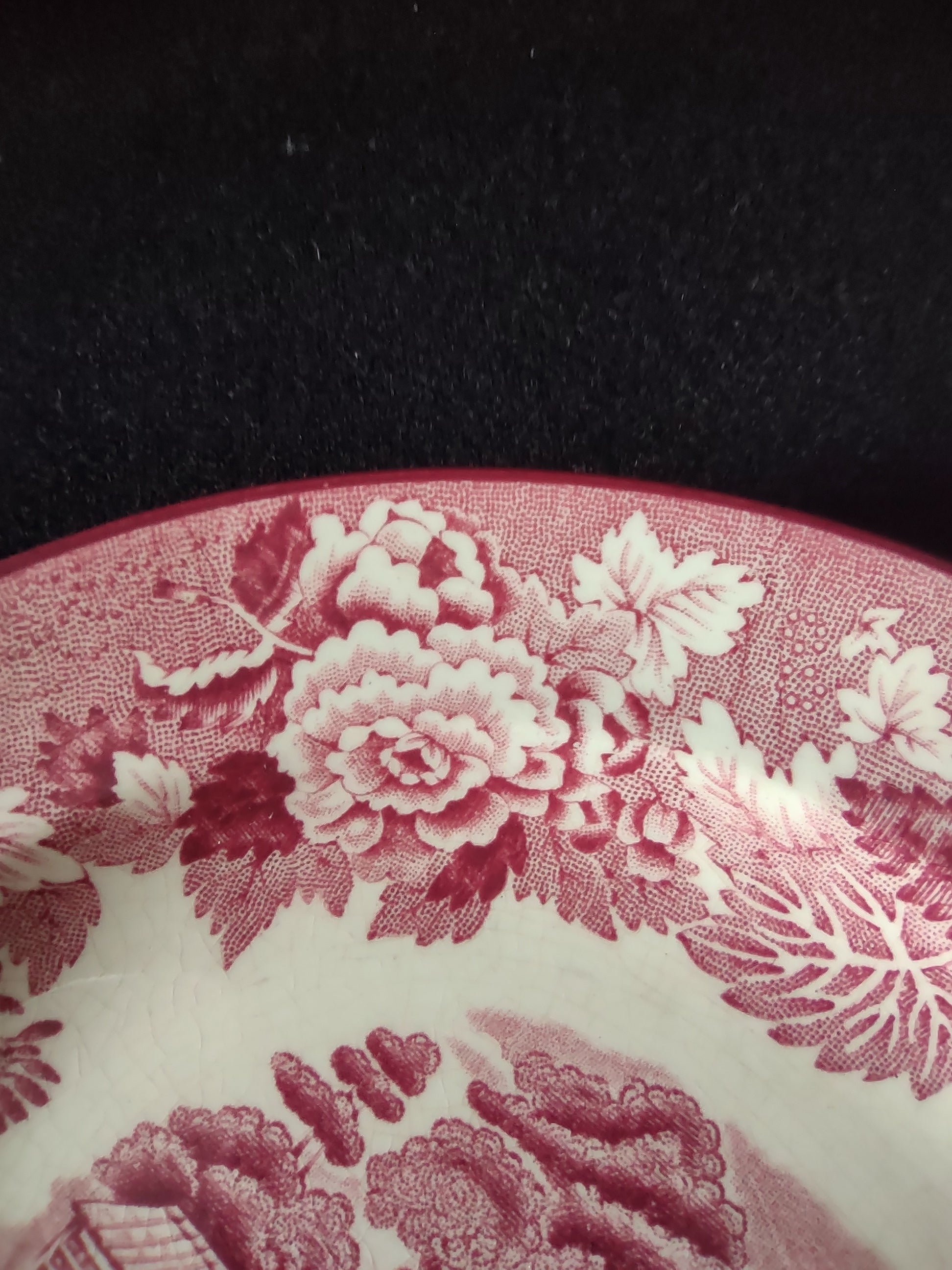 Vintage Enoch Wood English Scenery Ironstone Salad Plate Cottagecore [5929]
