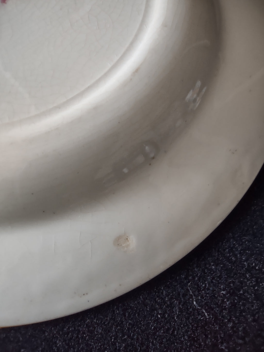 Vintage Enoch Wood English Scenery Ironstone Salad Plate Cottagecore [5929]