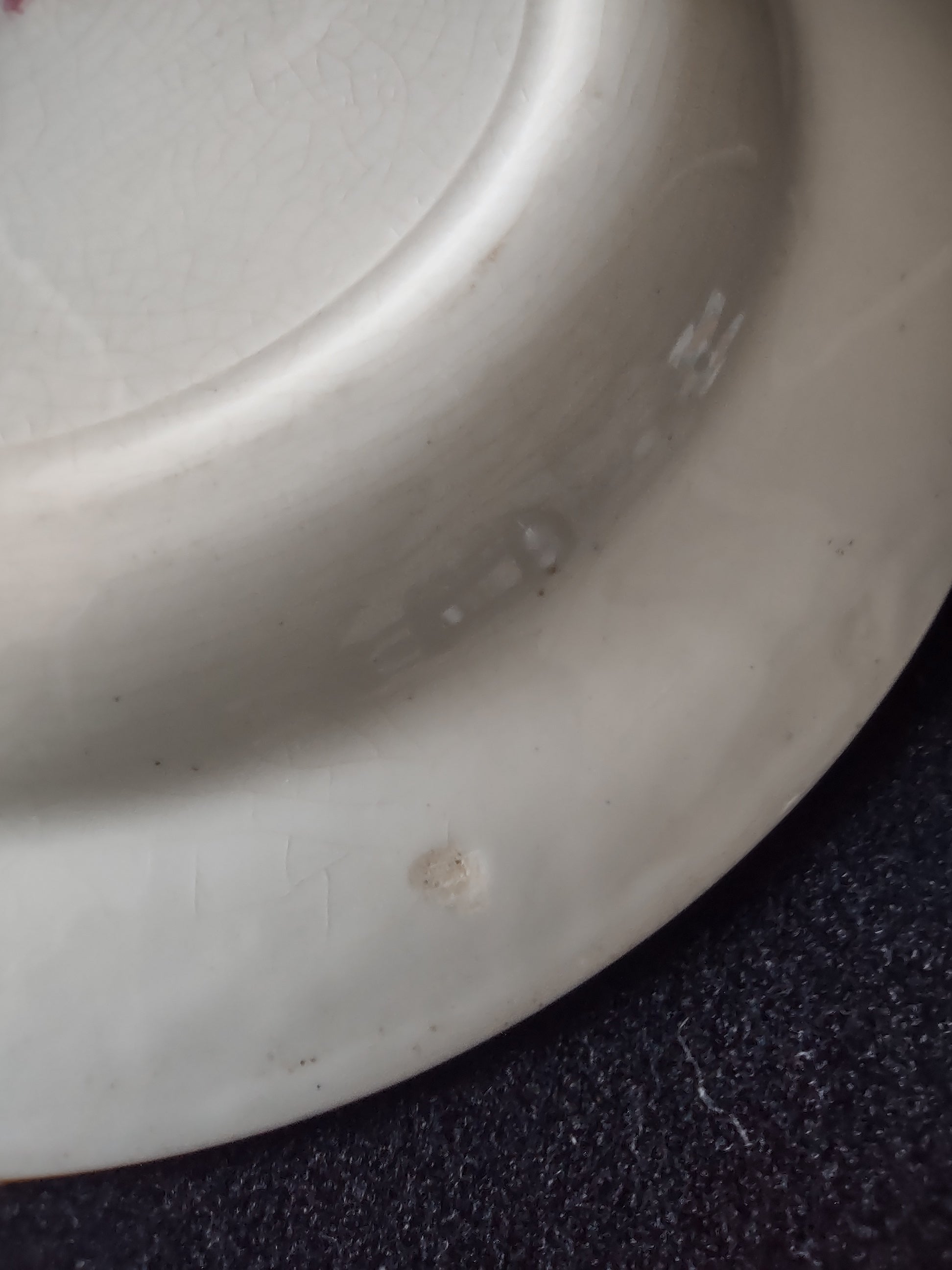 Vintage Enoch Wood English Scenery Ironstone Salad Plate Cottagecore [5929]