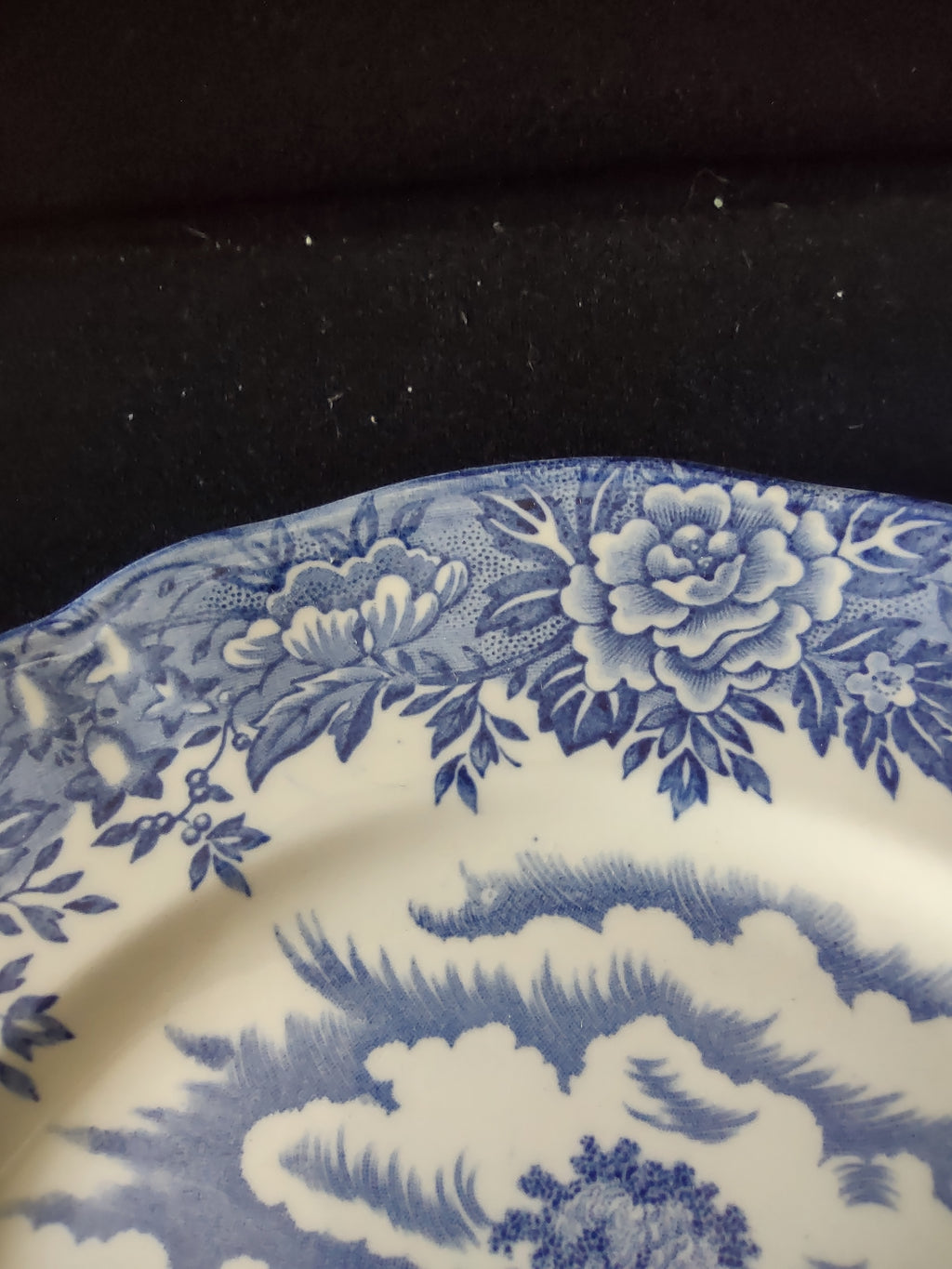 Vintage Salem China English Village Ironstone Dinner Plate Cottagecore [5935]