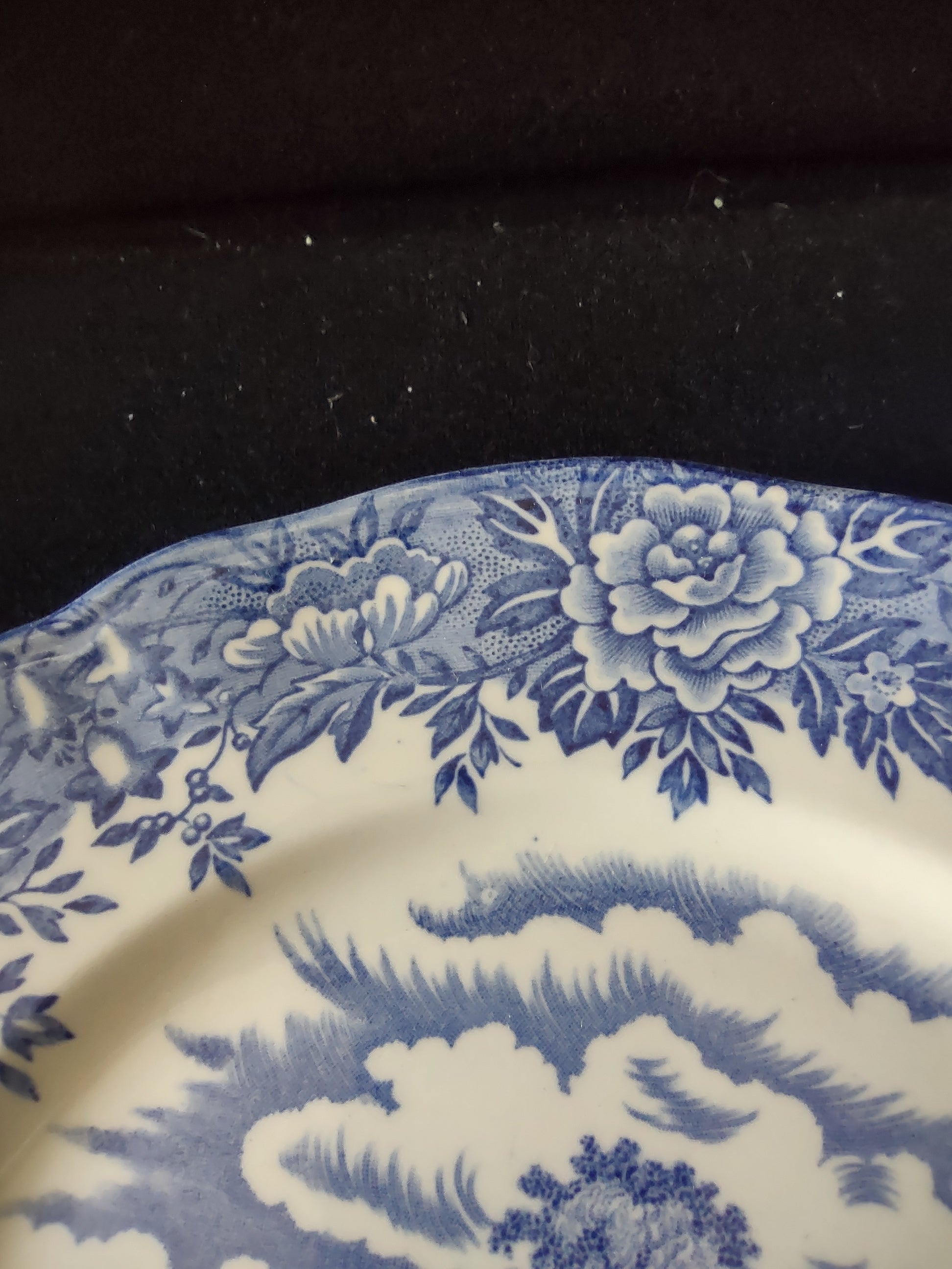 Vintage Salem China English Village Ironstone Dinner Plate Cottagecore [5935]