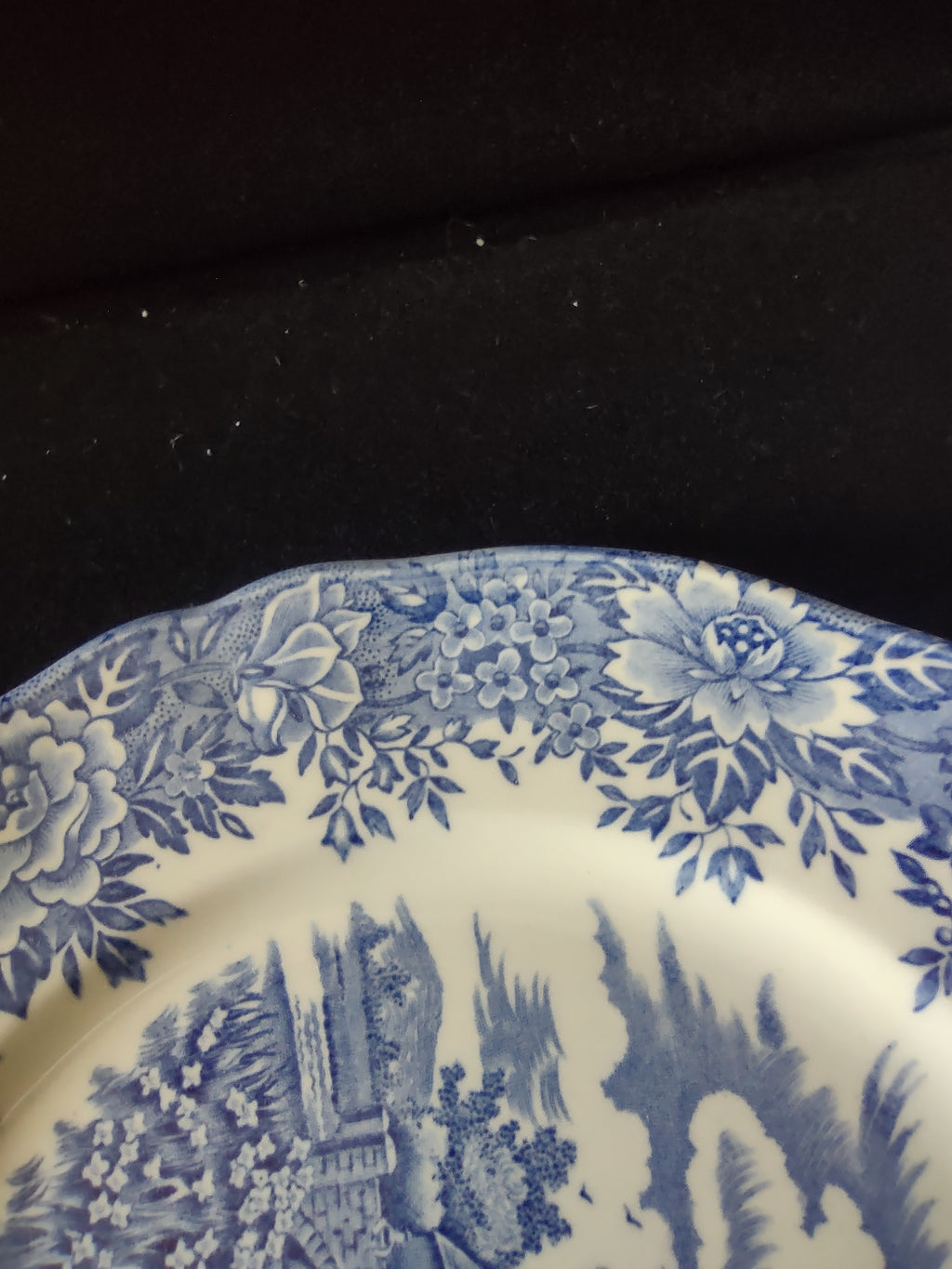 Vintage Salem China English Village Ironstone Dinner Plate Cottagecore [5935]