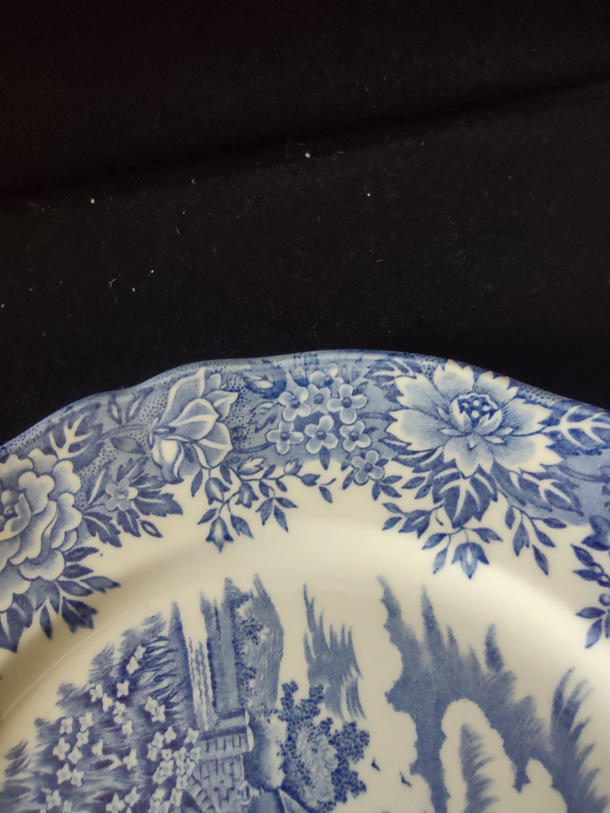 Vintage Salem China English Village Ironstone Dinner Plate Cottagecore [5935]