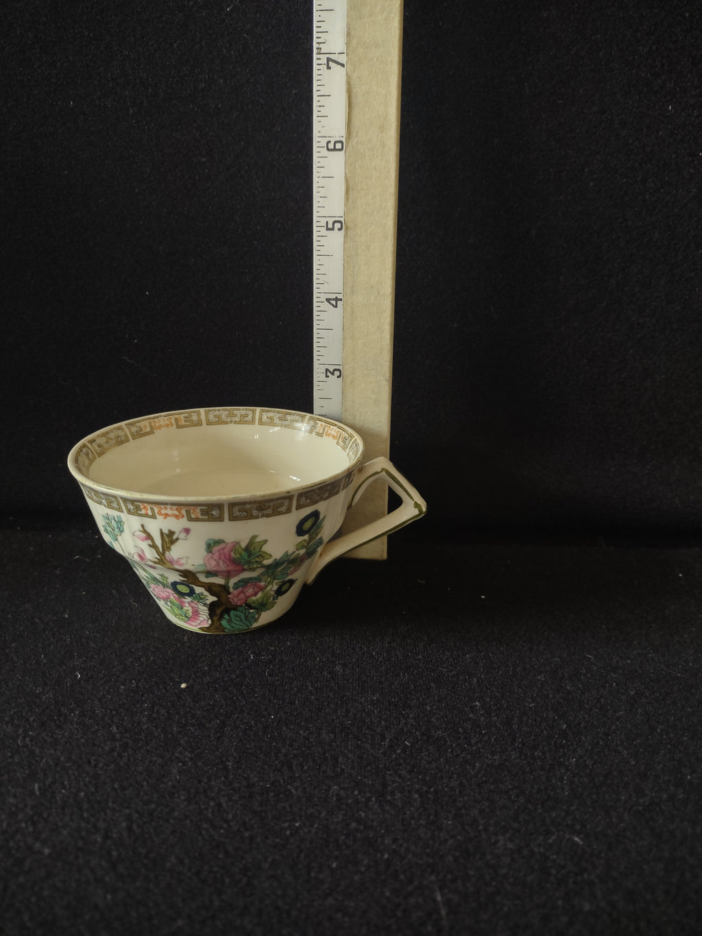 Vintage Myott Staffordshire Indian Tree Teacup Ironstone England [5942]