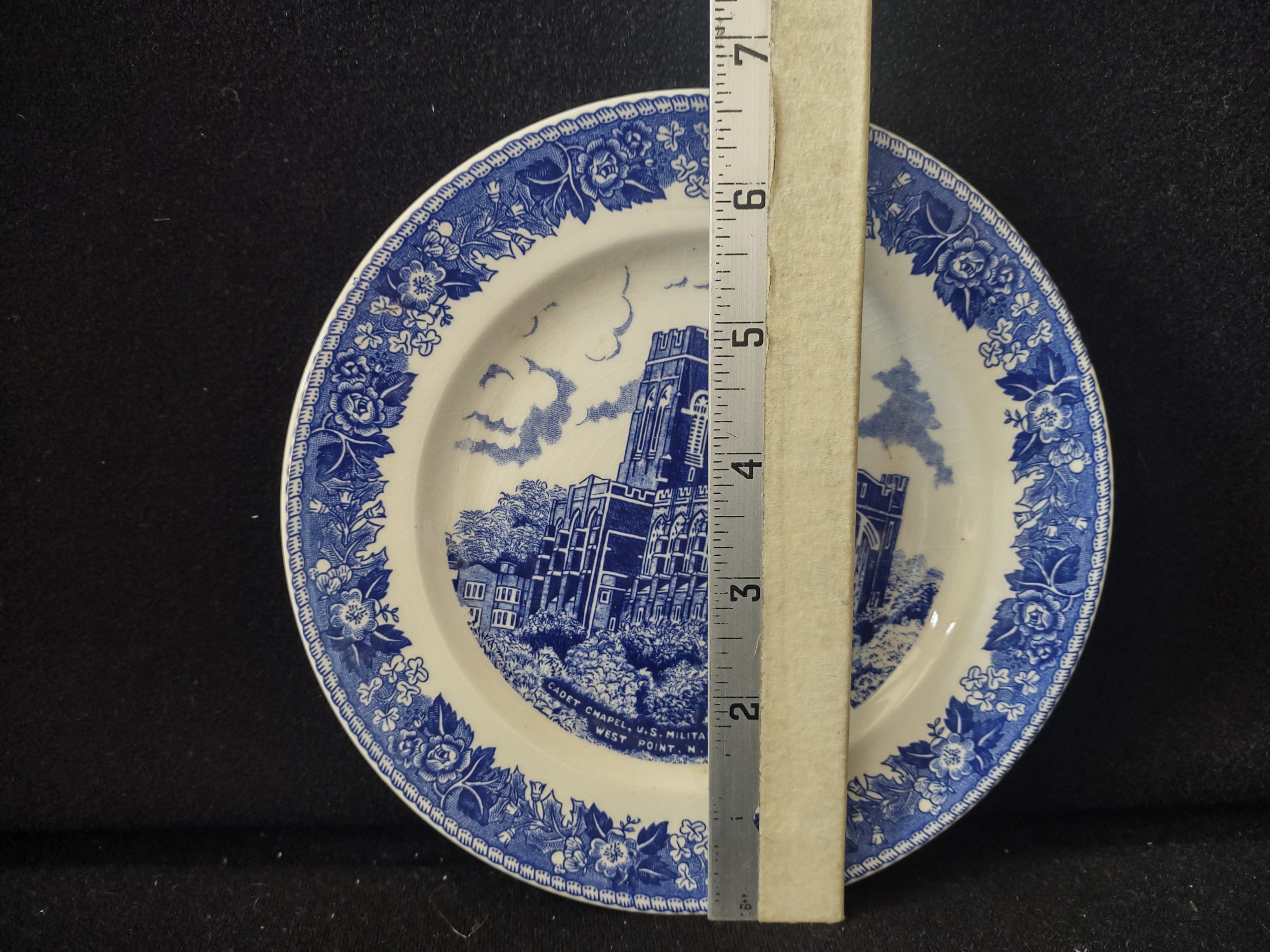 Vintage West Point Military Academy Cadet Chapel Plate Johnson Bros [5944]