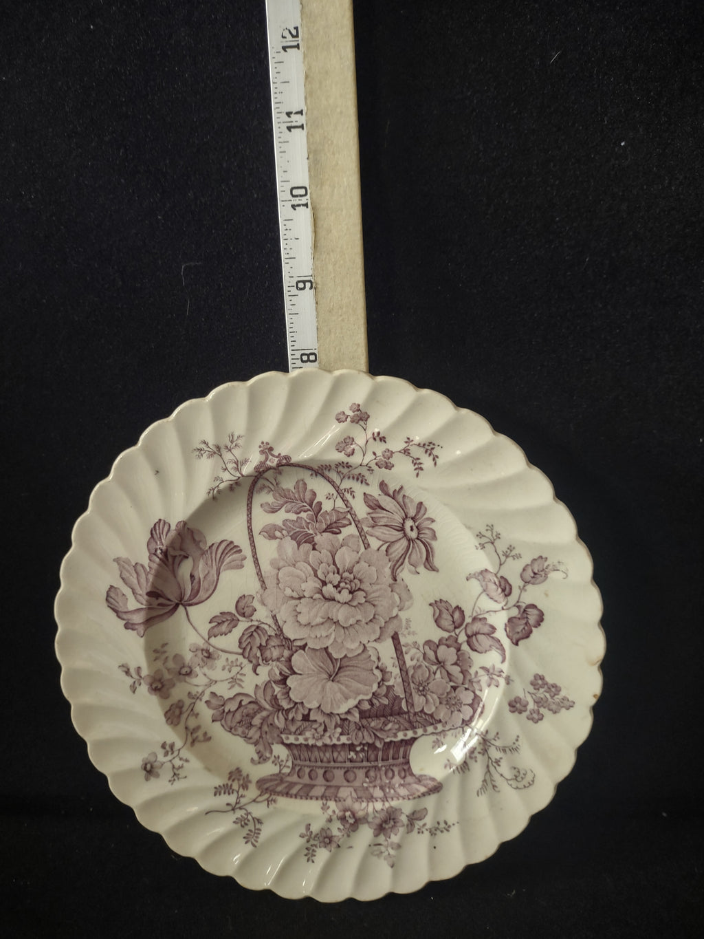 Vintage Charlotte Luncheon Plate Royal Staffordshire Ironstone England [5945]