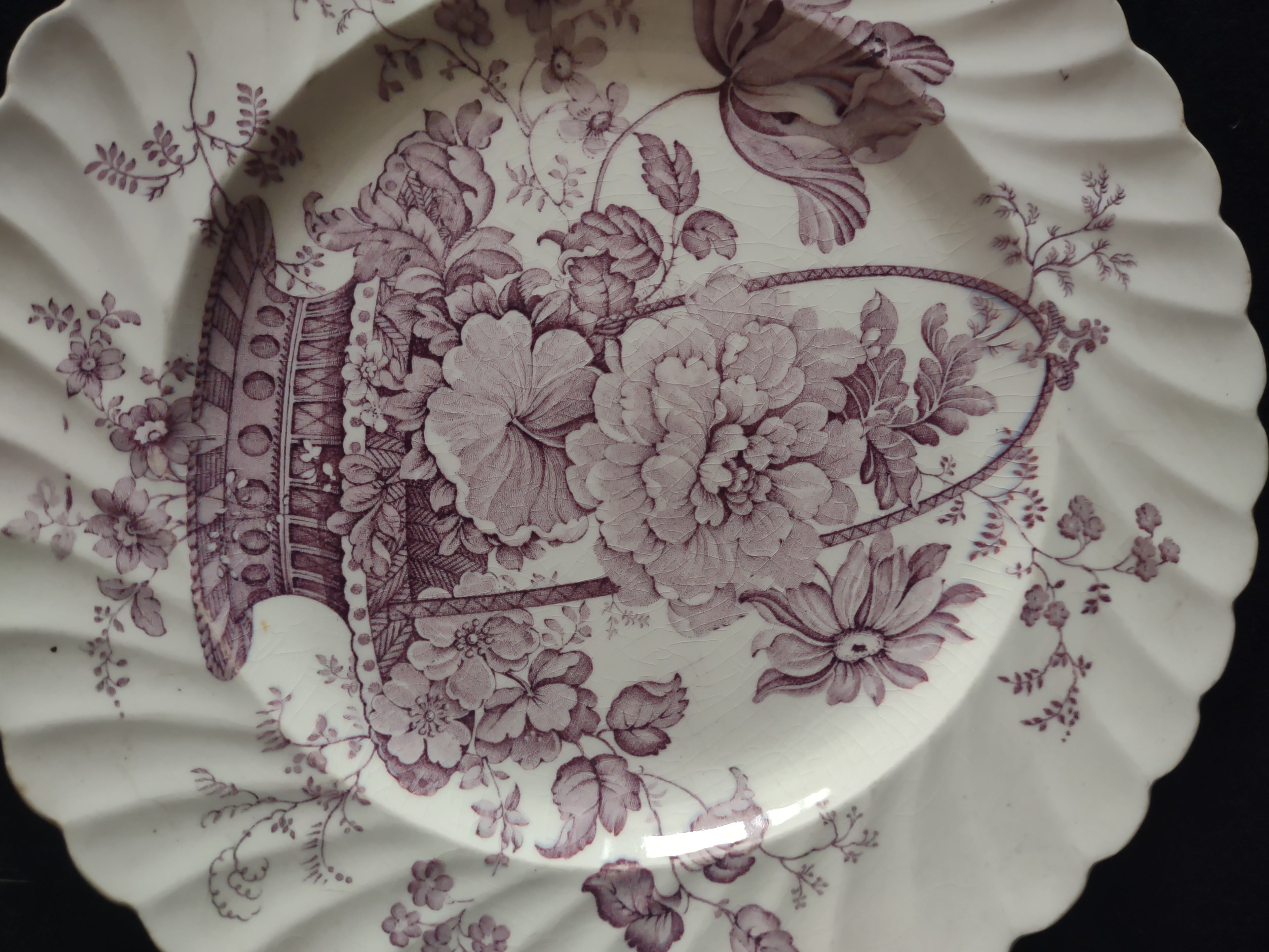 Vintage Charlotte Luncheon Plate Royal Staffordshire Ironstone England [5945]