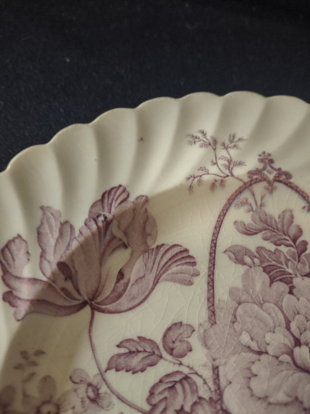 Vintage Charlotte Luncheon Plate Royal Staffordshire Ironstone England [5945]