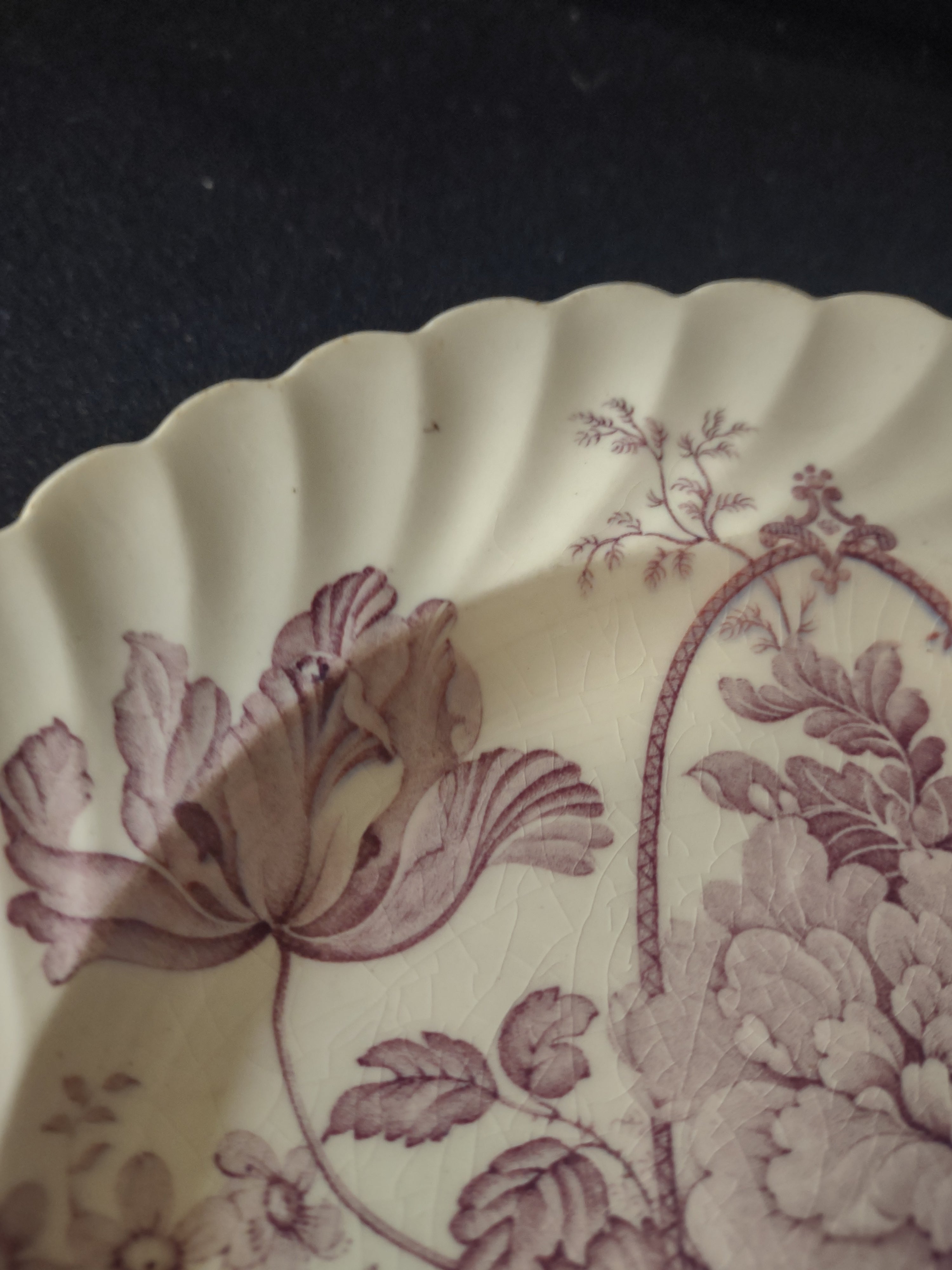 Vintage Charlotte Luncheon Plate Royal Staffordshire Ironstone England [5945]