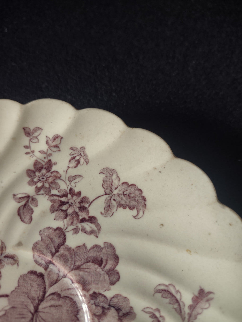 Vintage Charlotte Royal Staffordshire Saucer Ironstone England [5946]