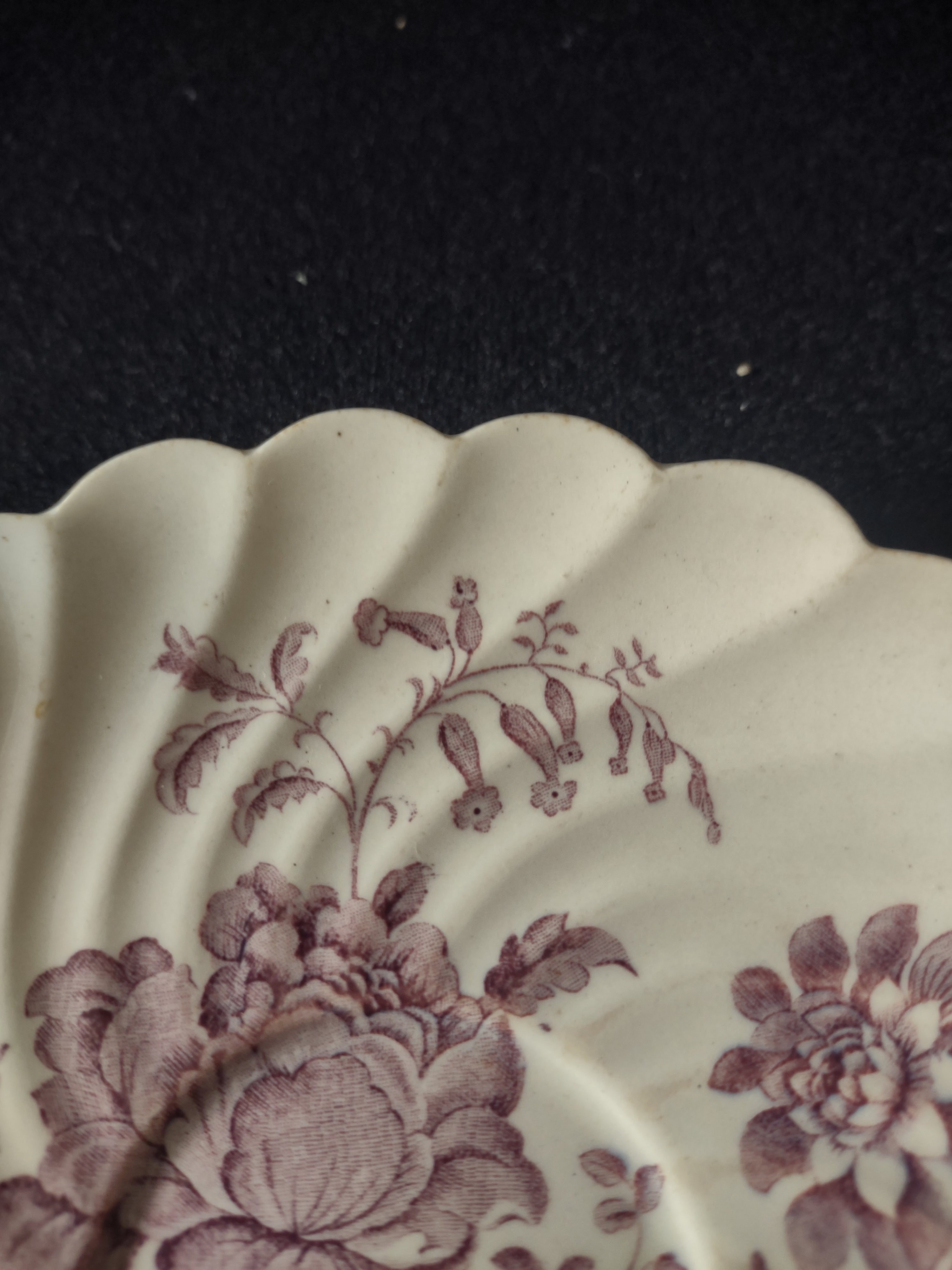 Vintage Charlotte Royal Staffordshire Saucer Ironstone England [5946]