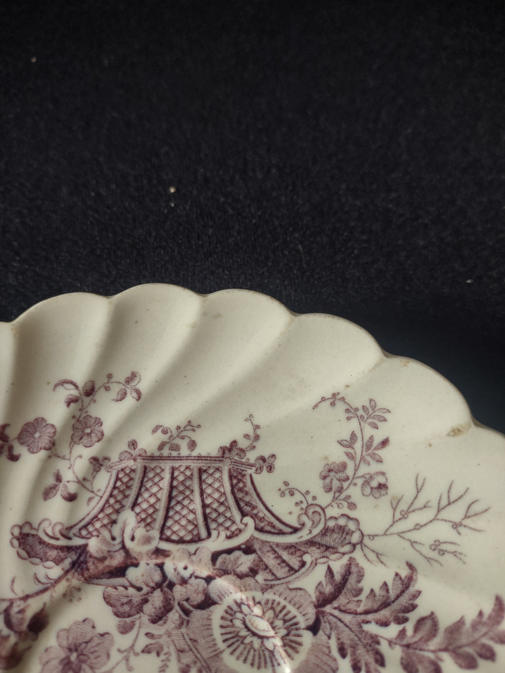 Vintage Charlotte Royal Staffordshire Saucer Ironstone England [5946]