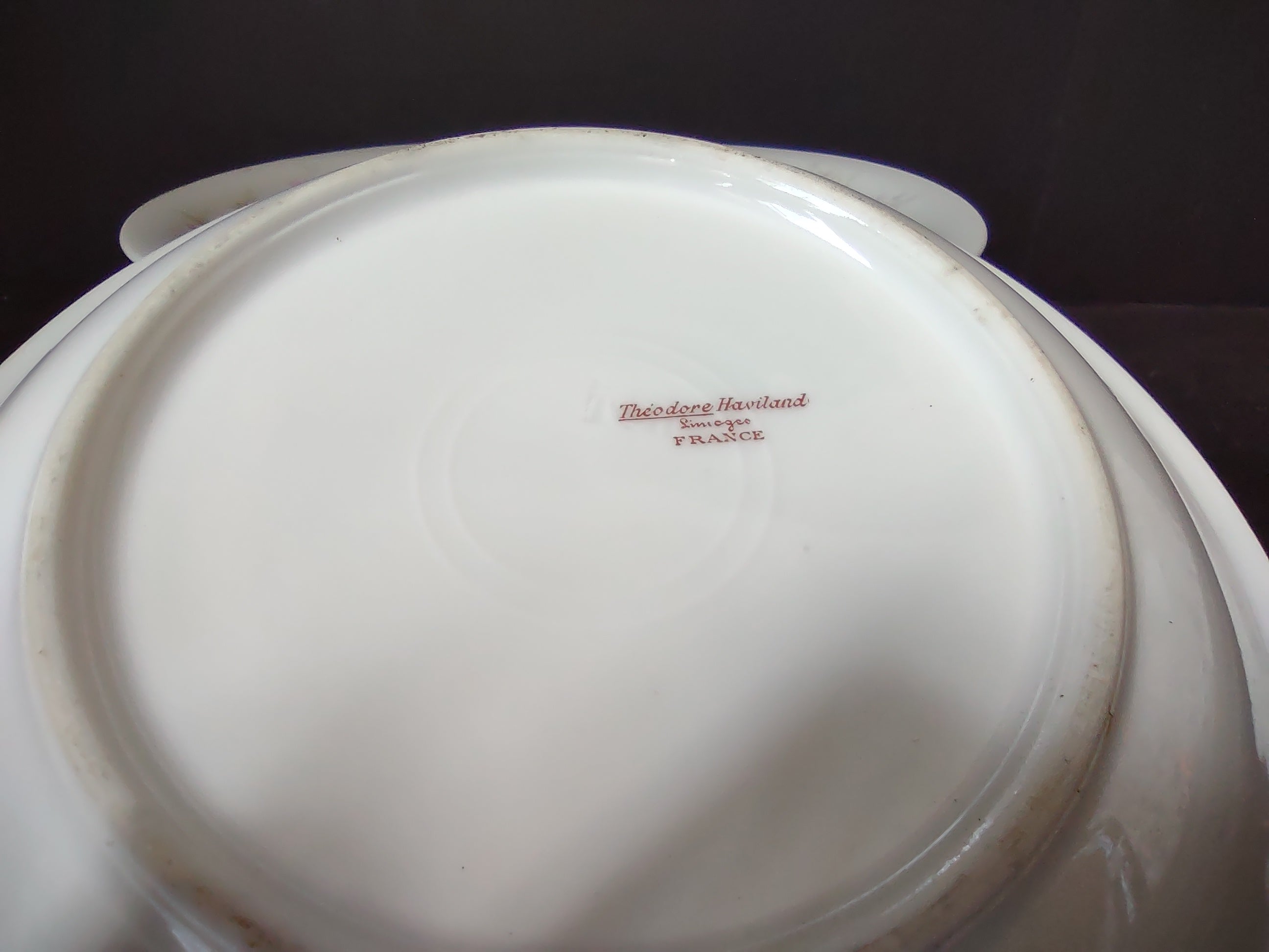 Vintage Haviland Limoges France Pink Floral Cottagecore Berry Bowls Set of 6 [396]