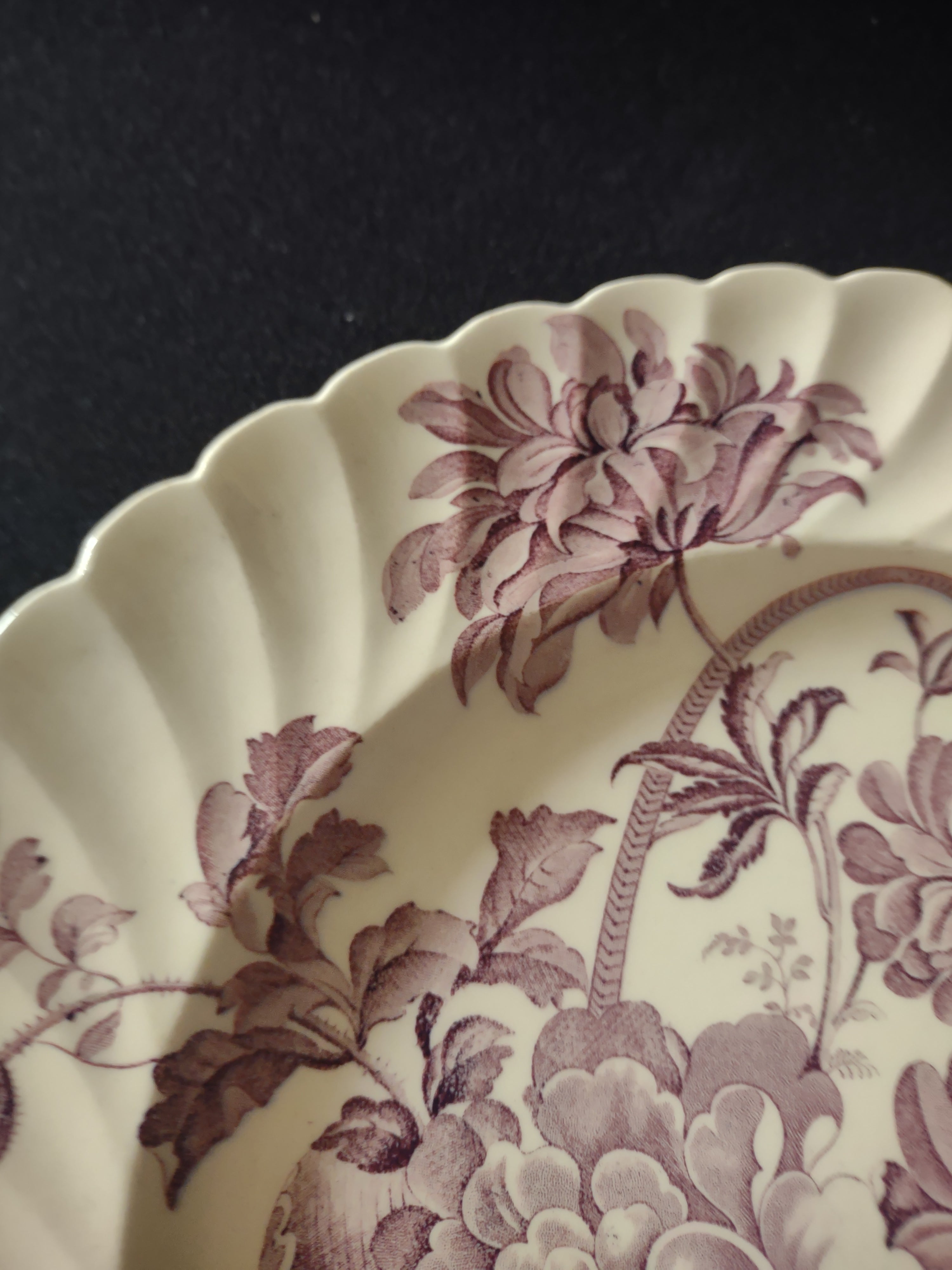 Vintage Royal Staffordshire Charlotte Dinner Plate Ironstone England [5957]