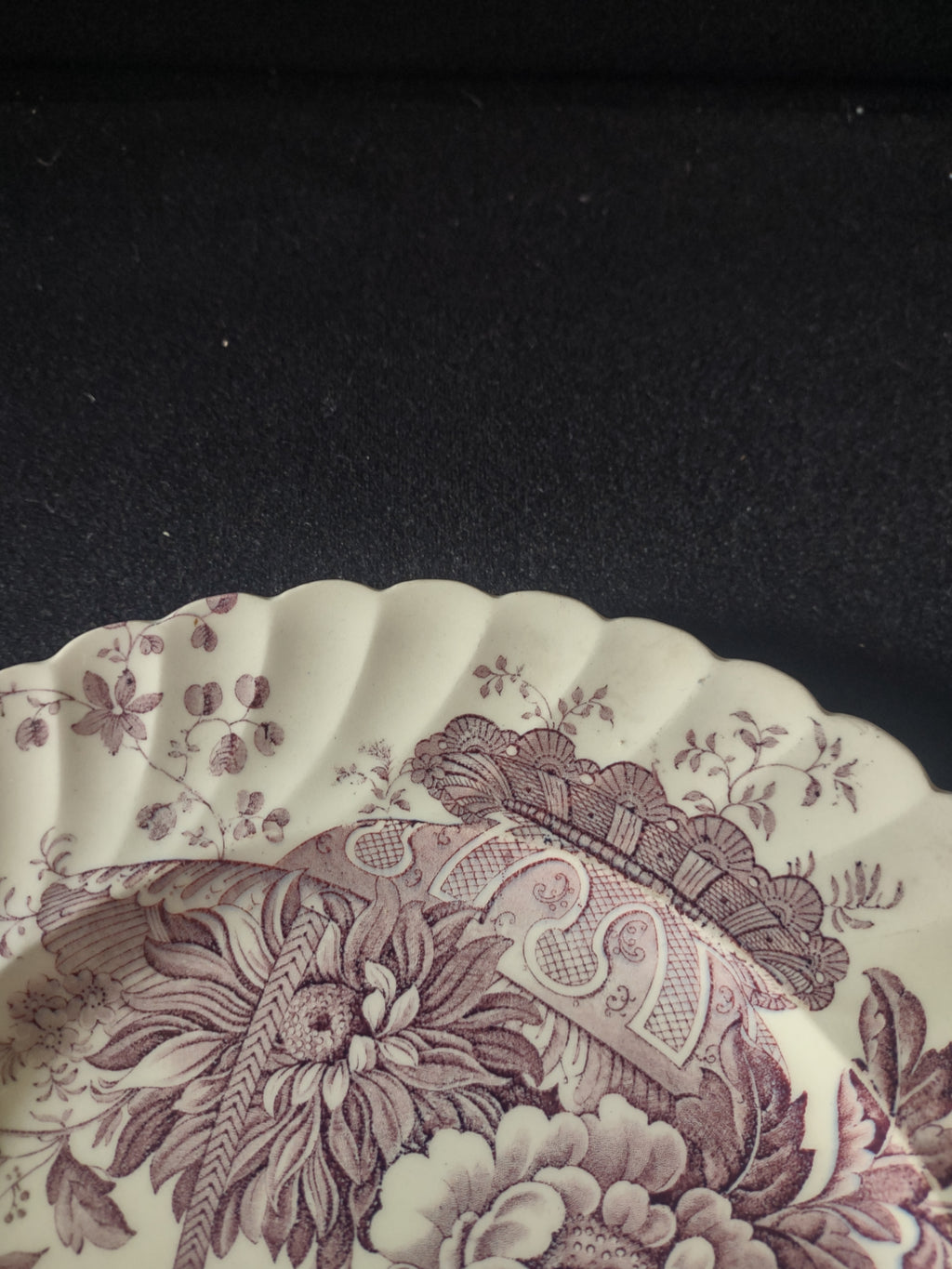 Vintage Royal Staffordshire Charlotte Dinner Plate Ironstone England [5957]