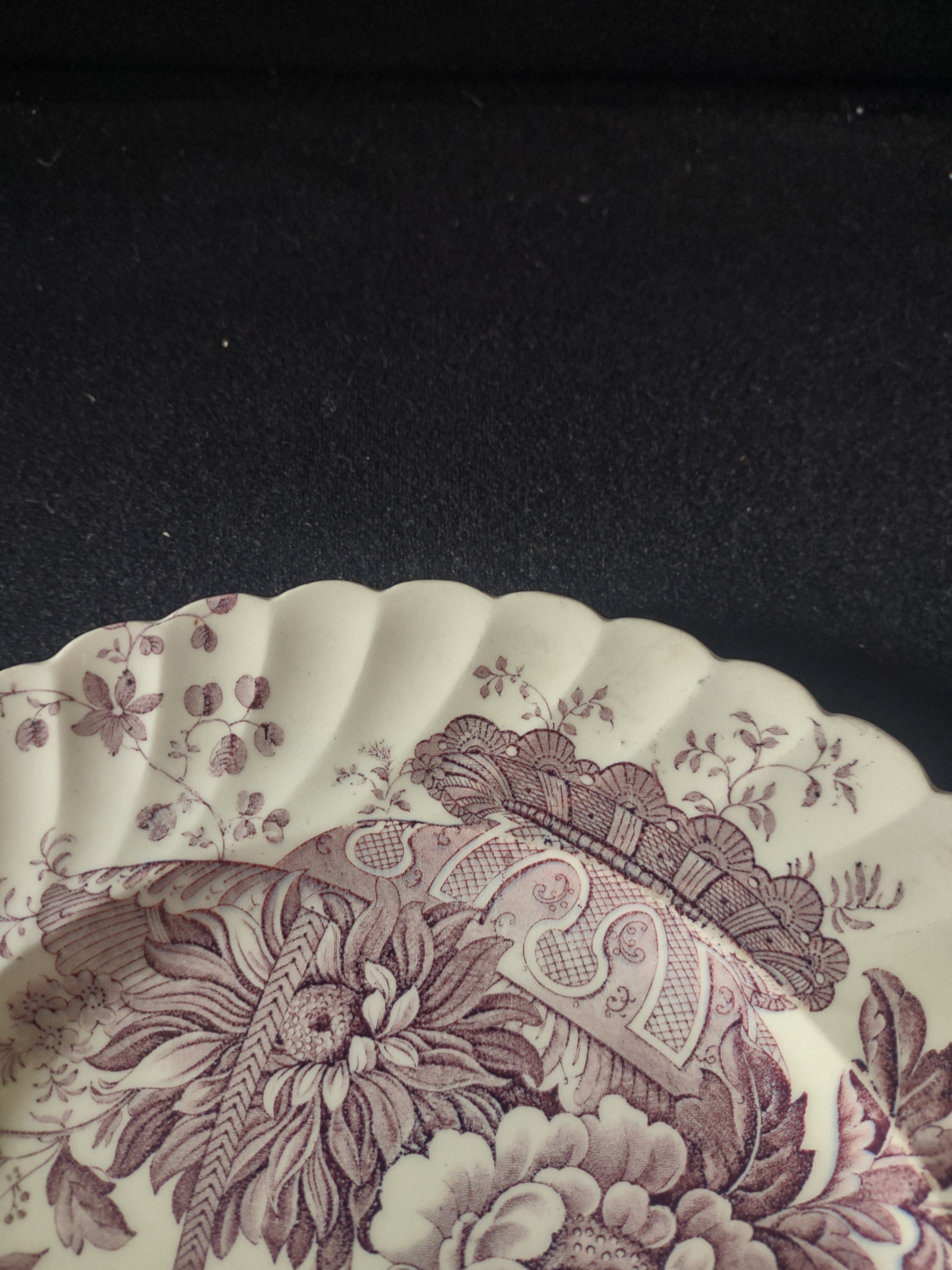 Vintage Royal Staffordshire Charlotte Dinner Plate Ironstone England [5957]